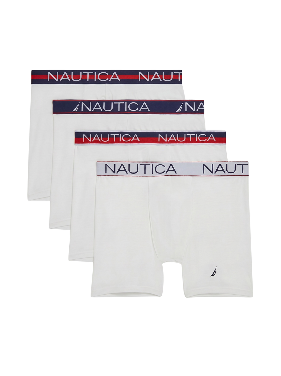 Nautica - Paquete de 4 boxers brief