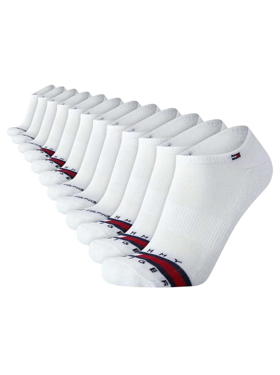 Tommy Hilfiger - Paquete de 6 pares de medias taloneras