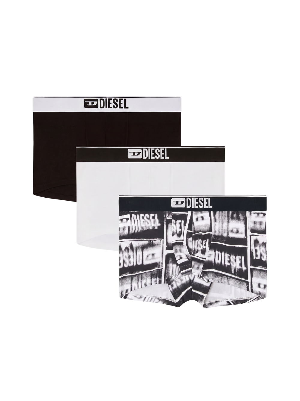 Diesel - Paquete de 3 boxers trunk