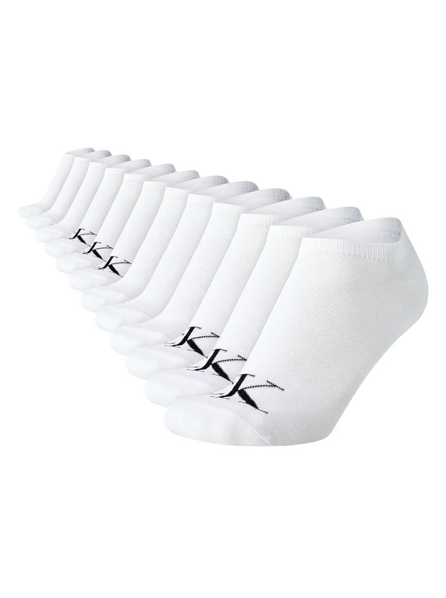 Calvin Klein - Paquete de 6 pares de medias taloneras