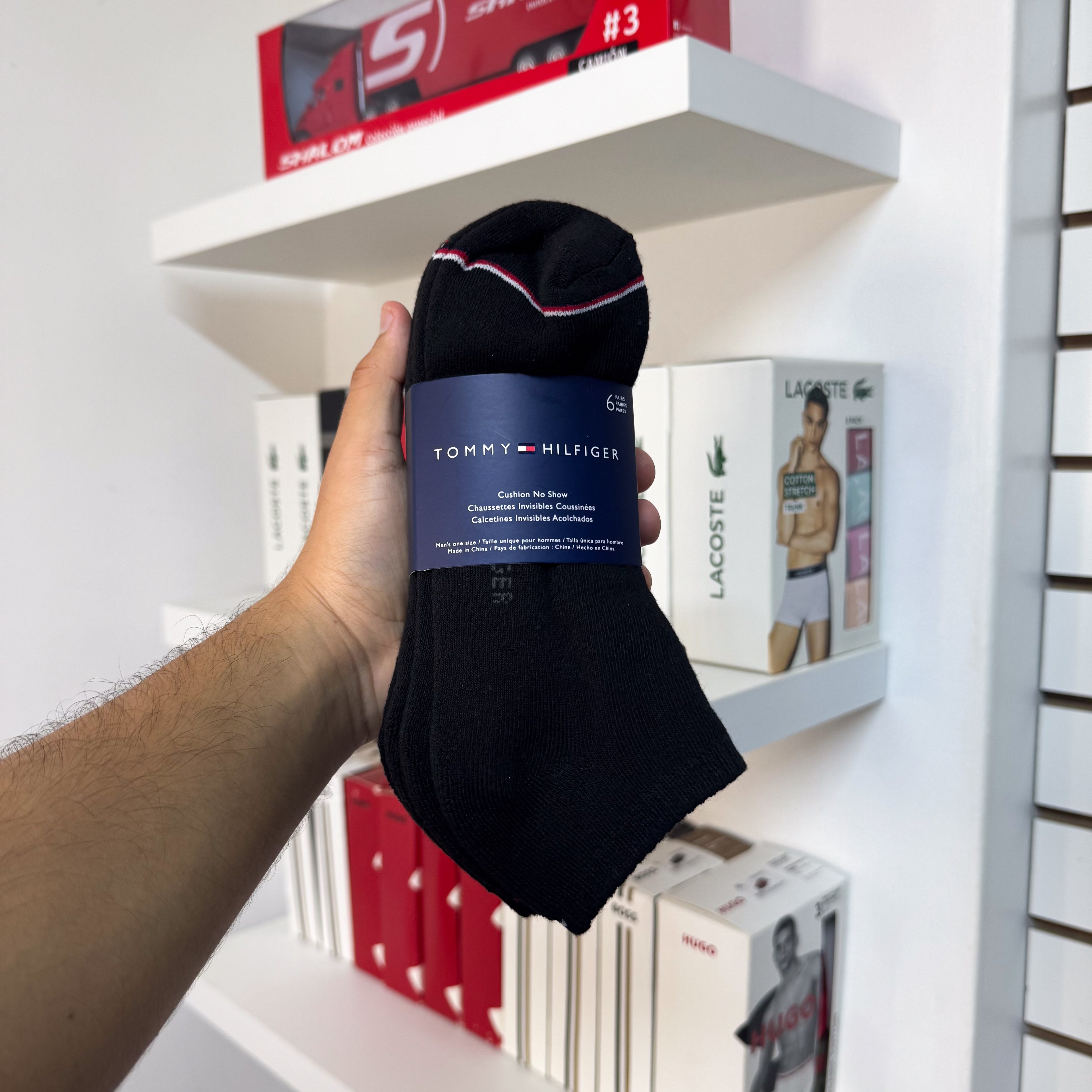 PACK DE 6 PARES DE MEDIAS TOMMY HILFIGER TALONERAS