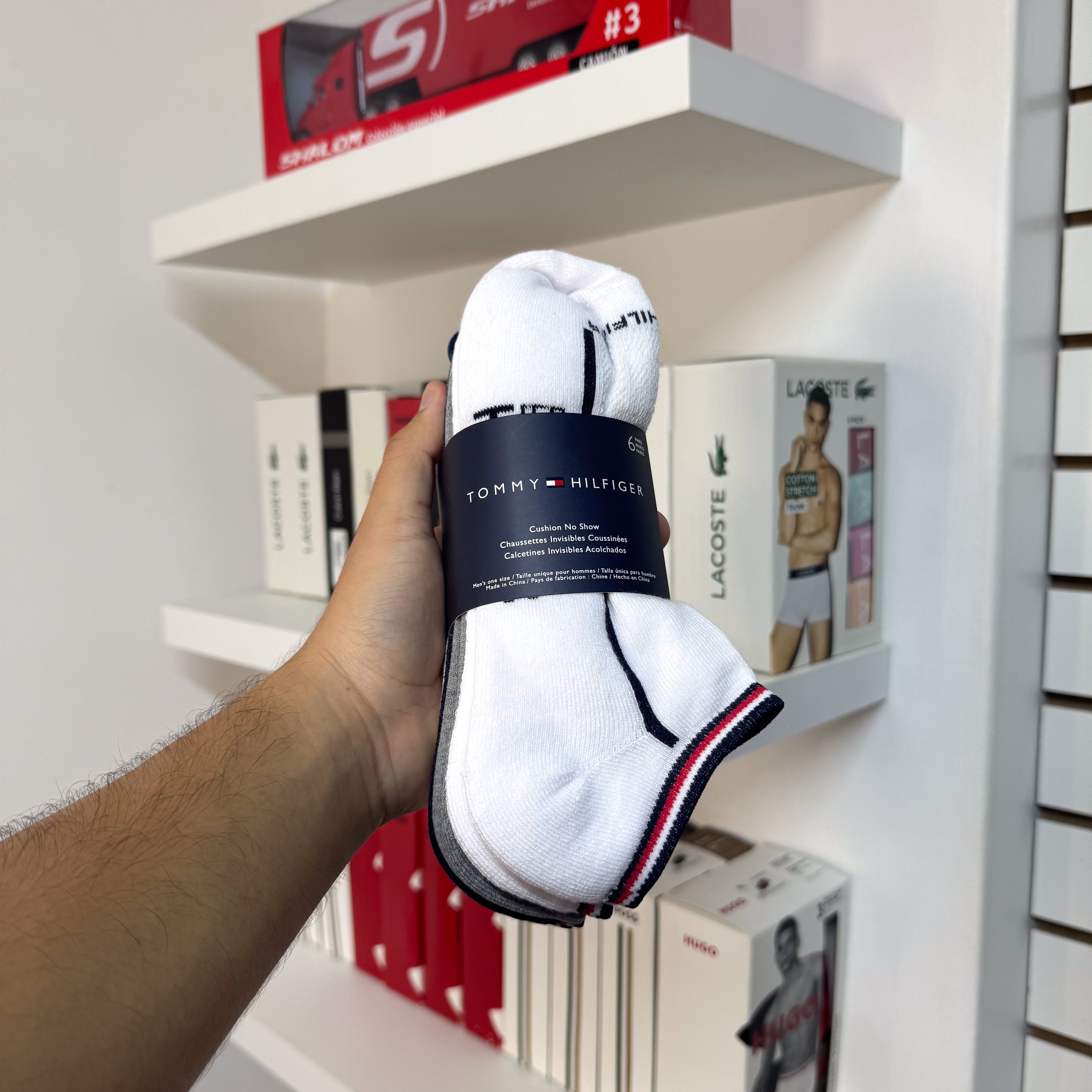 PACK DE 6 PARES DE MEDIAS TOMMY HILFIGER TALONERAS