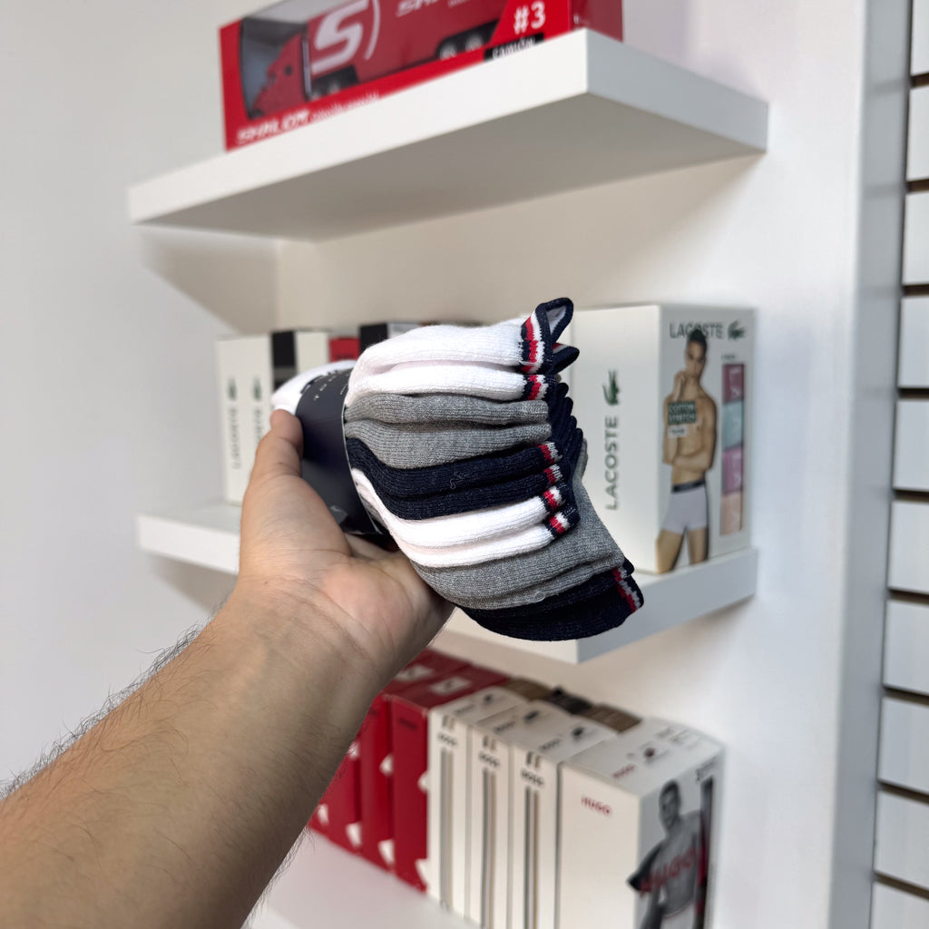PACK DE 6 PARES DE MEDIAS TOMMY HILFIGER TALONERAS