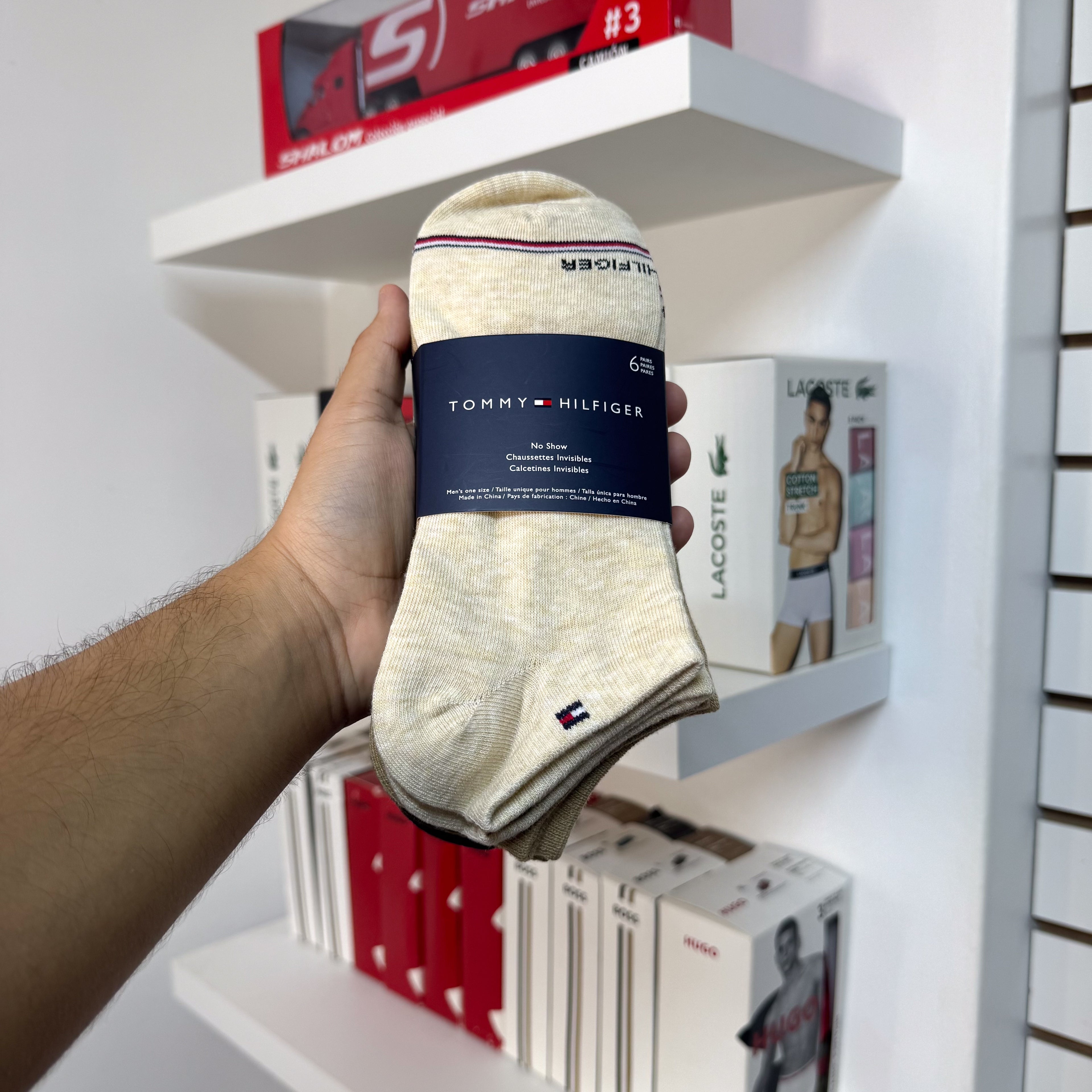 PACK DE 6 PARES DE MEDIAS TOMMY HILFIGER TALONERAS