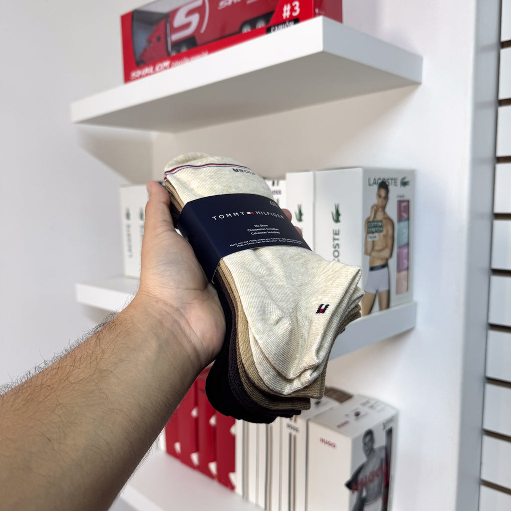 PACK DE 6 PARES DE MEDIAS TOMMY HILFIGER TALONERAS