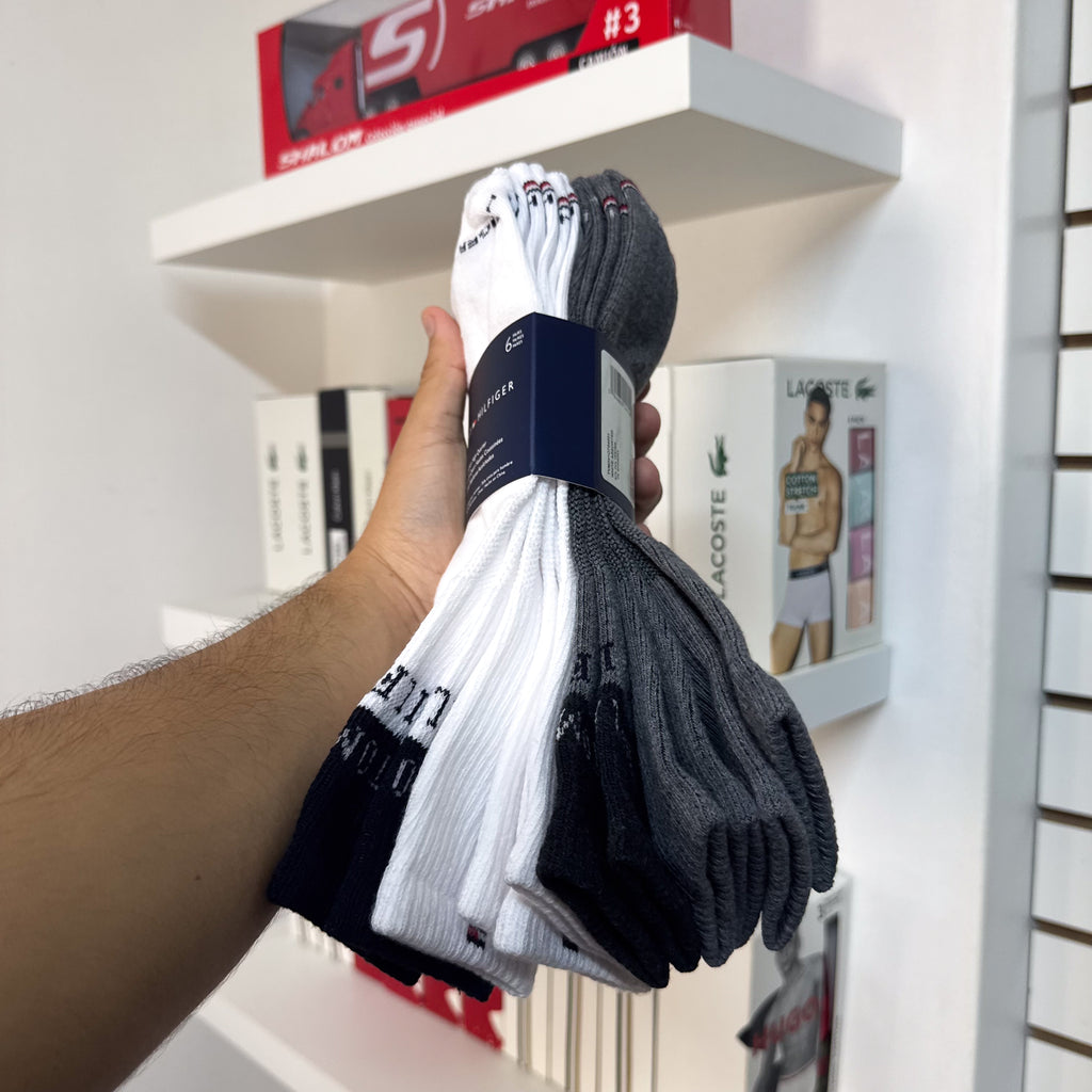 PACK DE 6 PARES DE MEDIAS TOMMY HILFIGER TOBILLERAS