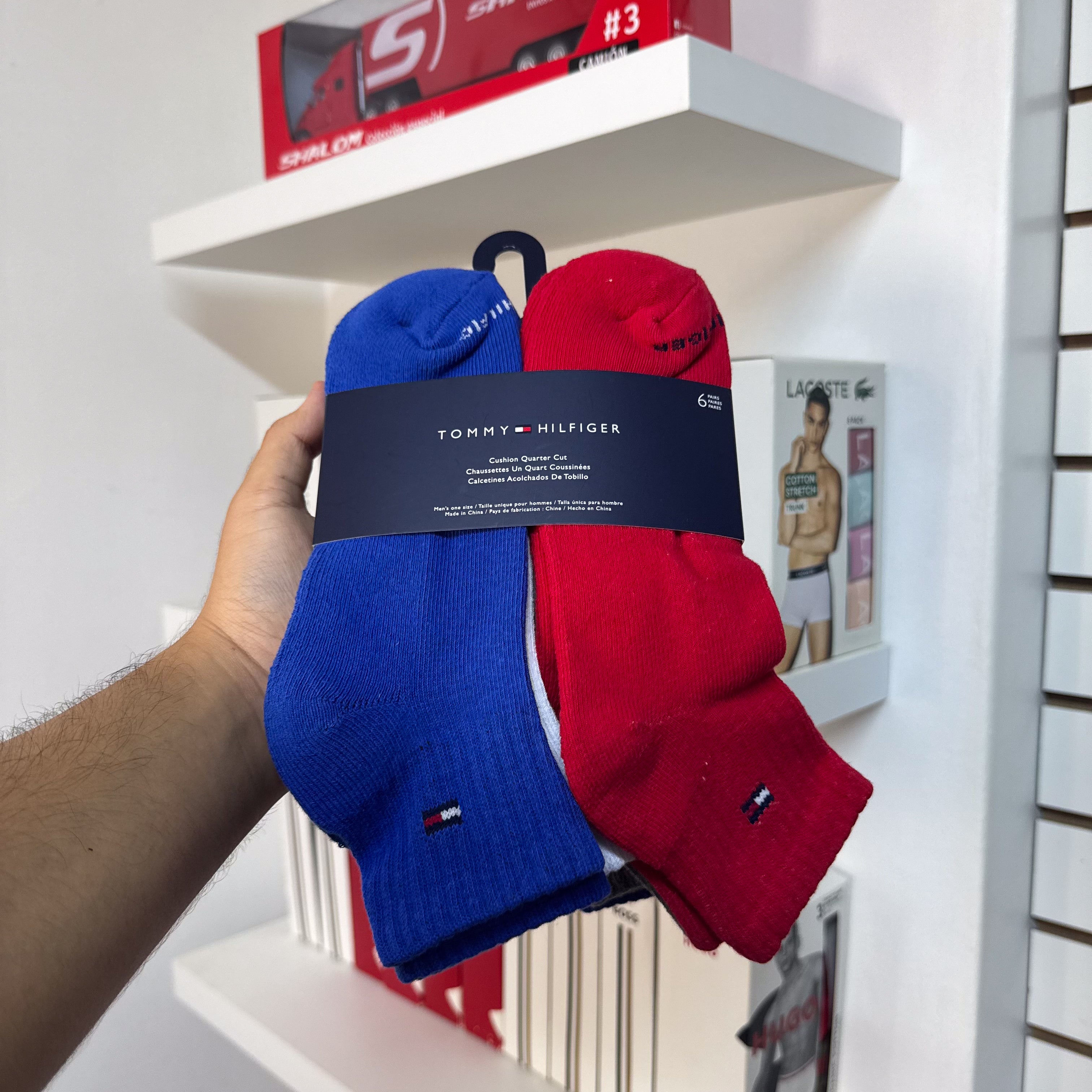 PACK DE 6 PARES DE MEDIAS TOMMY HILFIGER TOBILLERAS