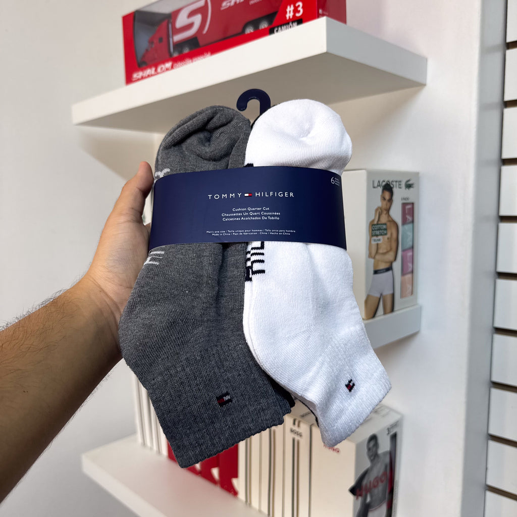 PACK DE 6 PARES DE MEDIAS TOMMY HILFIGER TOBILLERAS