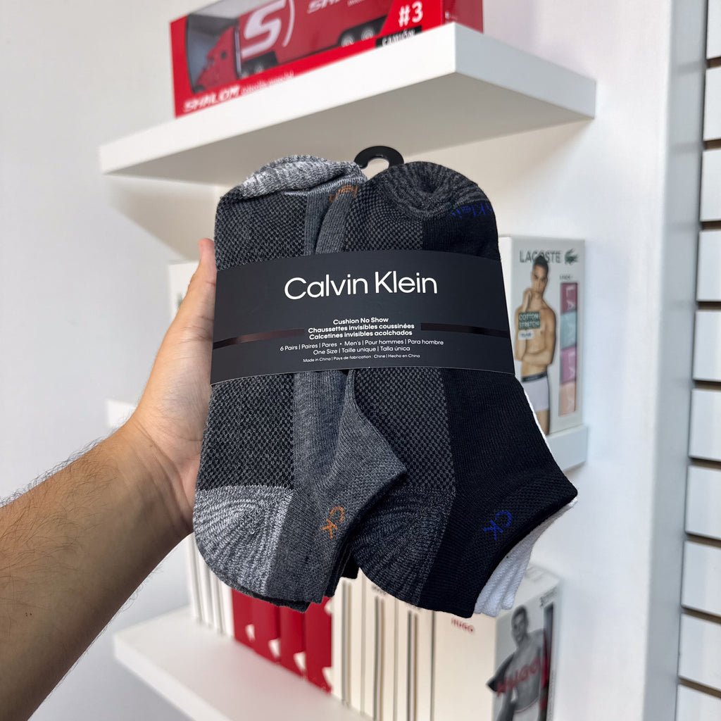 PACK DE 6 PARES DE MEDIAS CALVIN KLEIN TALONERAS