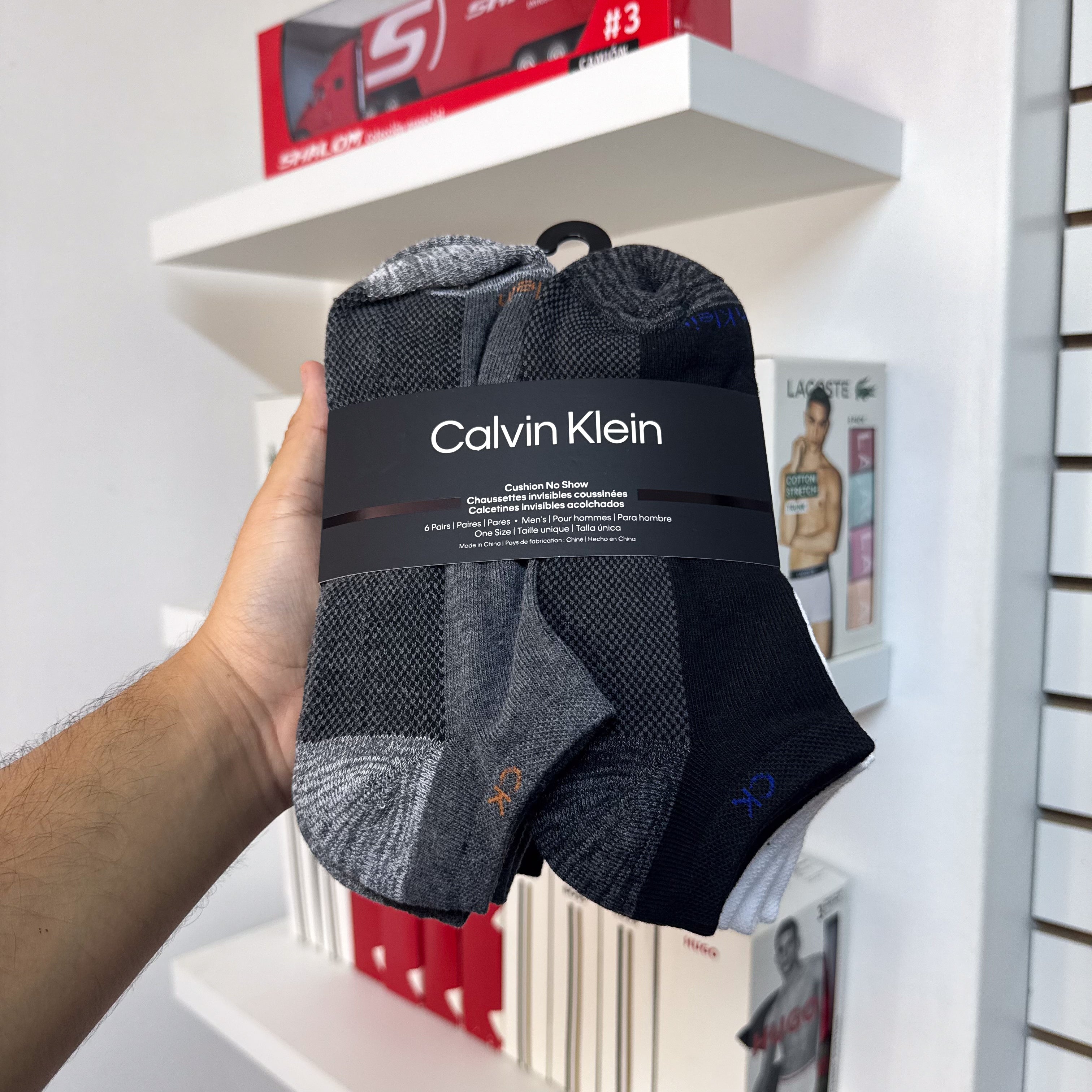 PACK DE 6 PARES DE MEDIAS CALVIN KLEIN TALONERAS