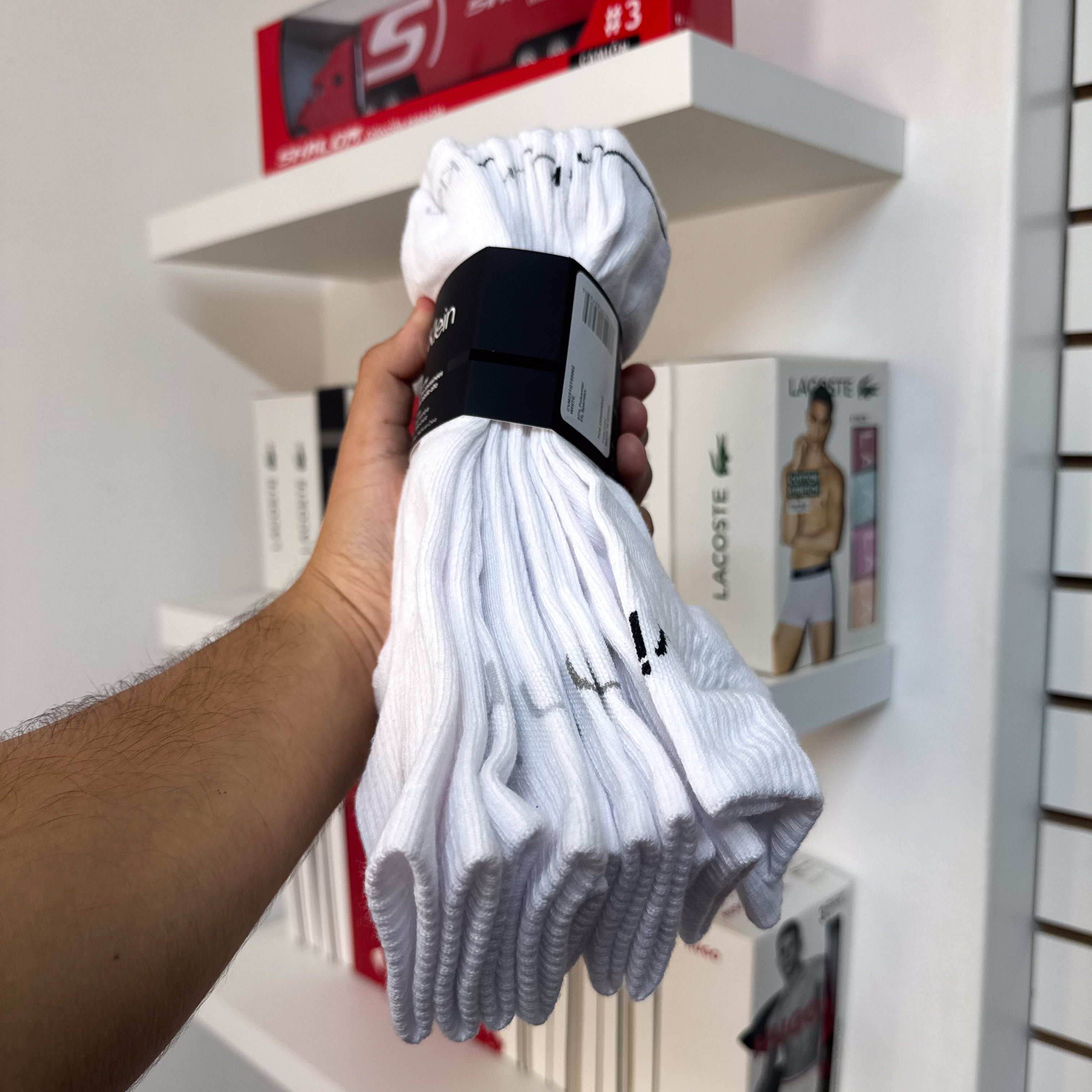 PACK DE 6 PARES DE MEDIAS CALVIN KLEIN TOBILLERAS