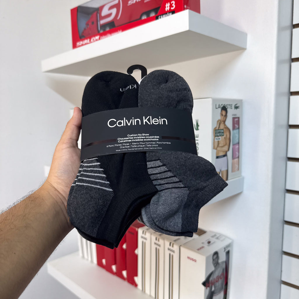 PACK DE 6 PARES DE MEDIAS CALVIN KLEIN TALONERAS
