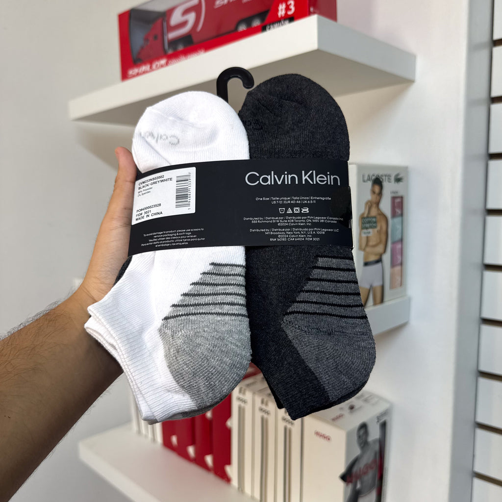 PACK DE 6 PARES DE MEDIAS CALVIN KLEIN TALONERAS