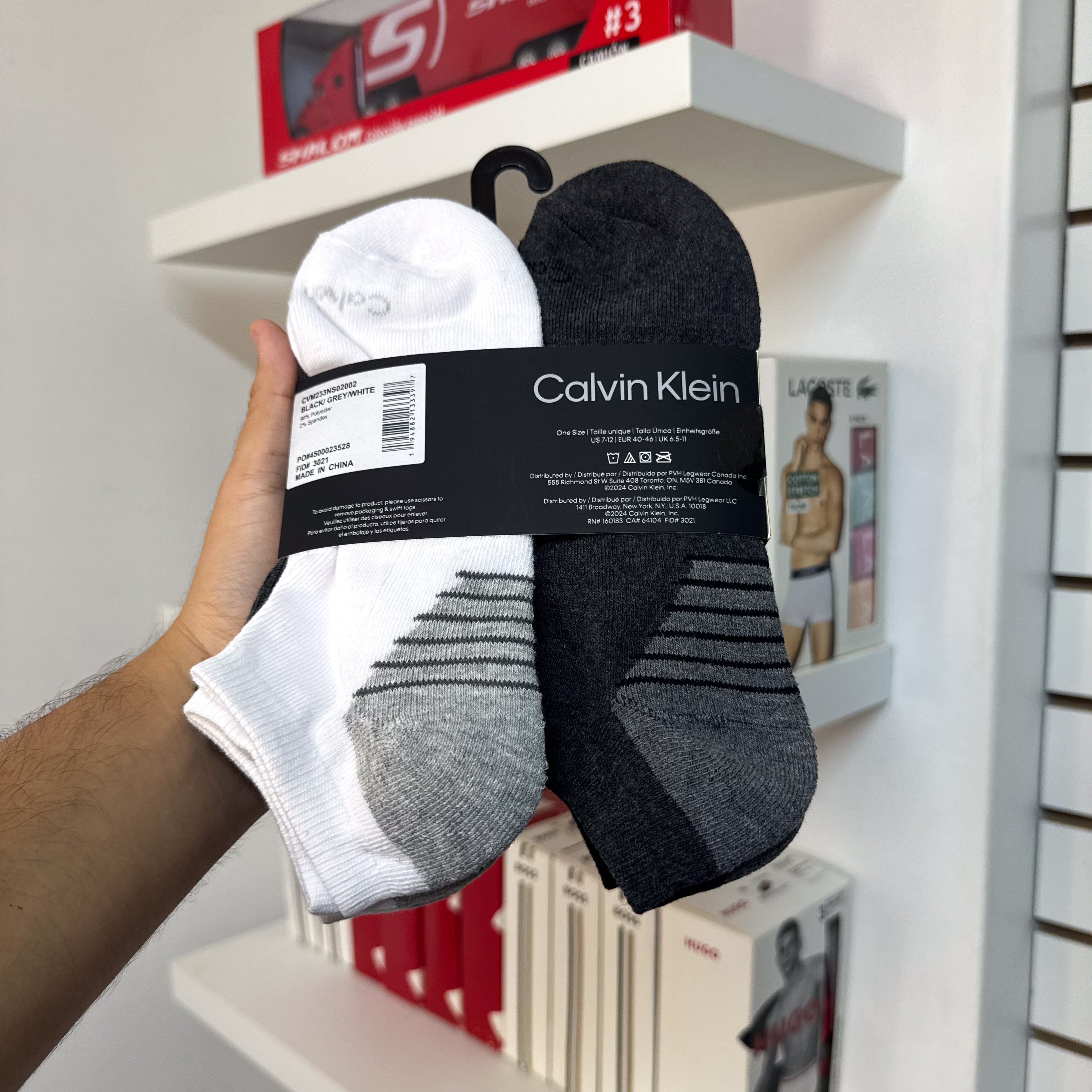 PACK DE 6 PARES DE MEDIAS CALVIN KLEIN TALONERAS