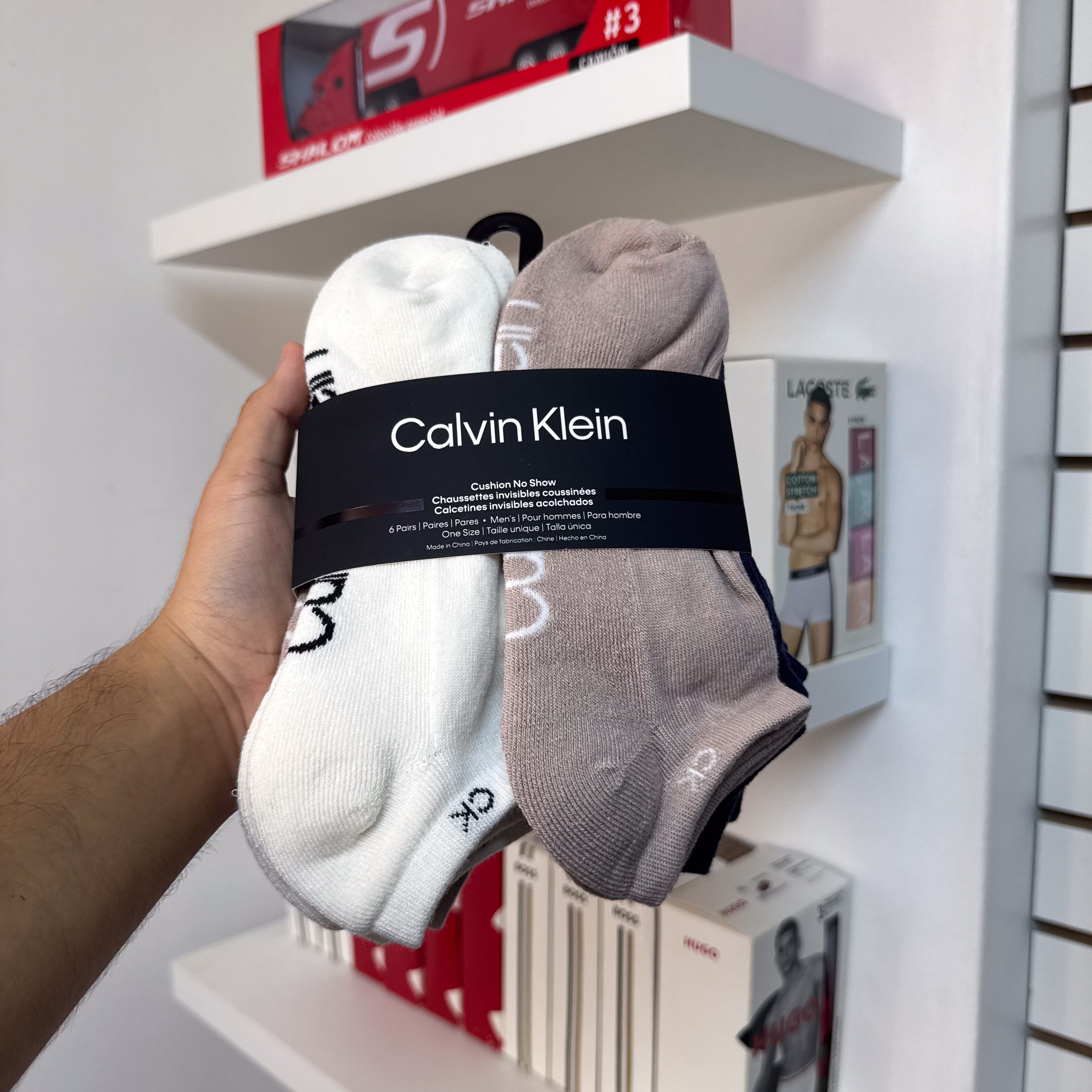 PACK DE 6 PARES DE MEDIAS CALVIN KLEIN TALONERAS
