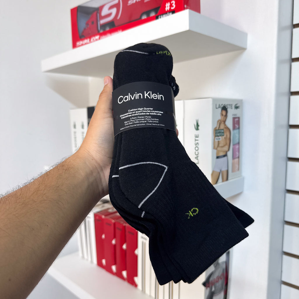 PACK DE 6 PARES DE MEDIAS CALVIN KLEIN TOBILLERAS