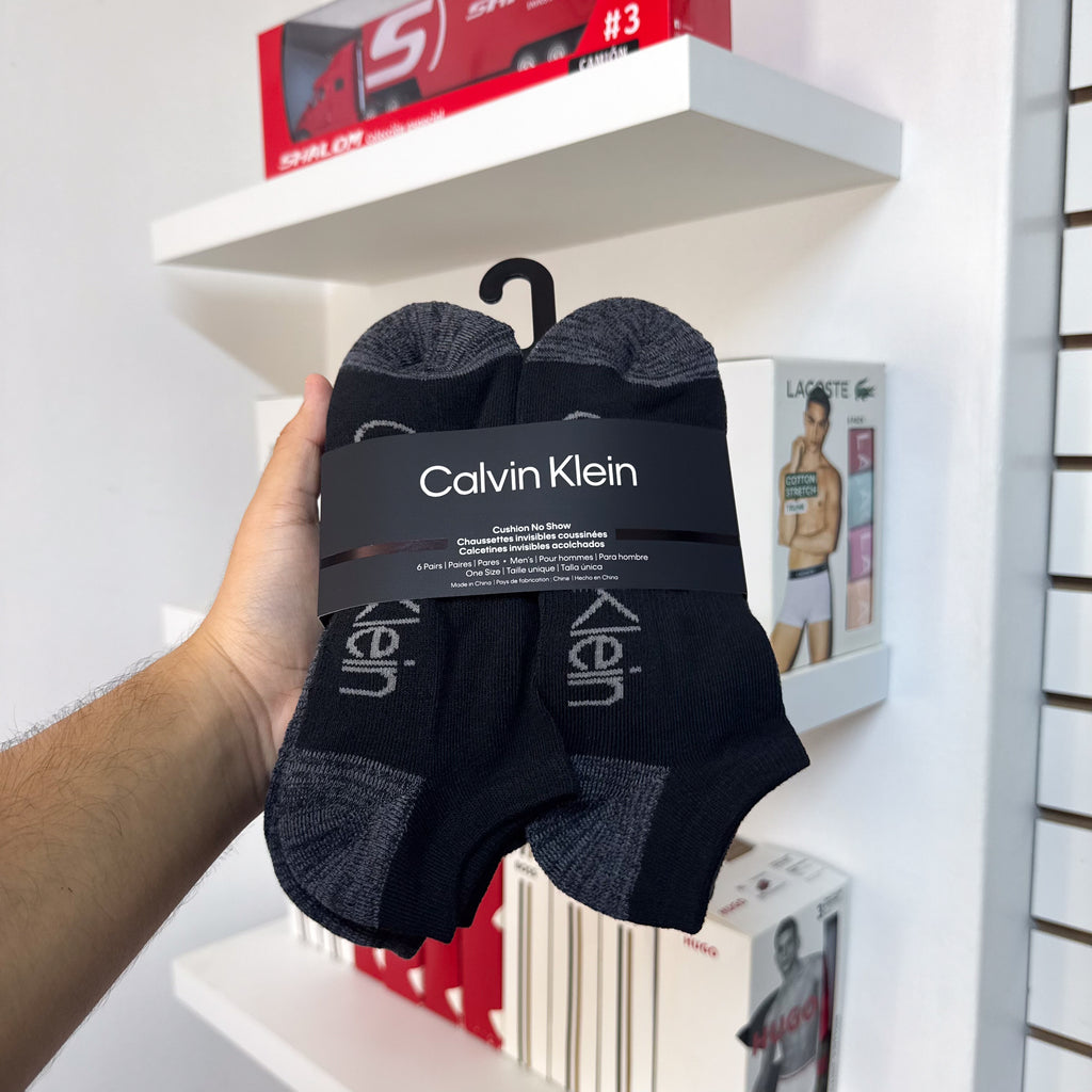 PACK DE 6 PARES DE MEDIAS CALVIN KLEIN TALONERAS