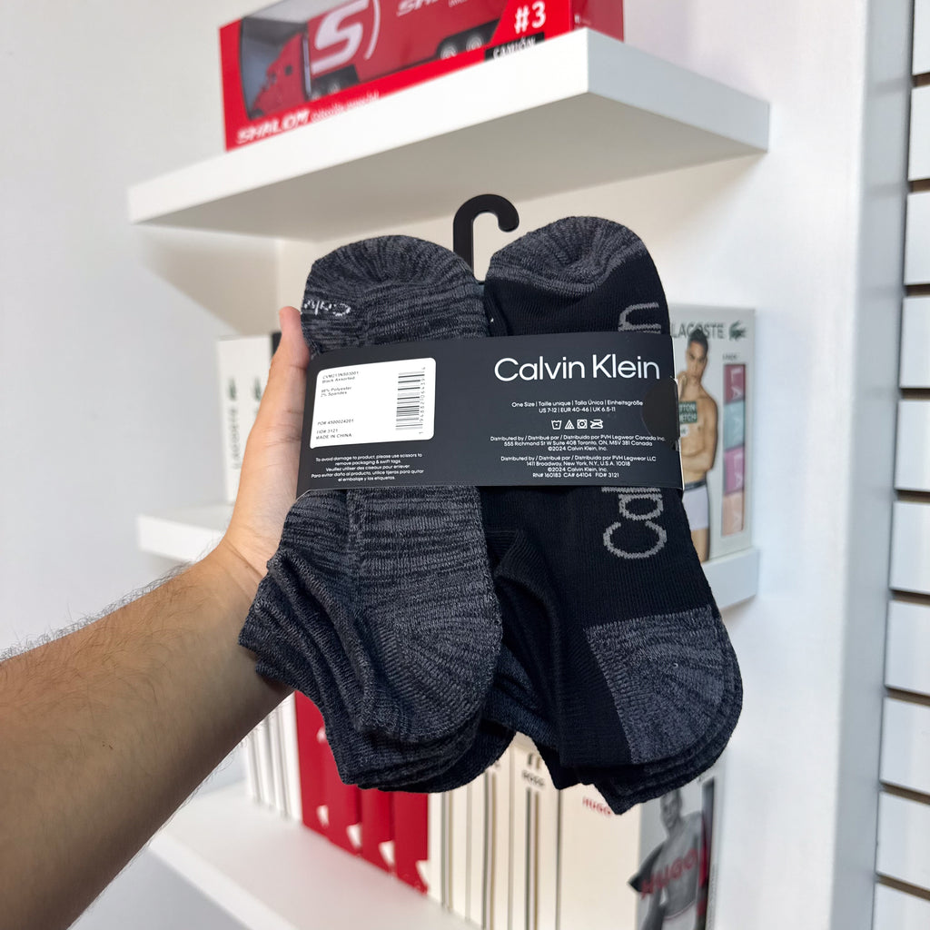 PACK DE 6 PARES DE MEDIAS CALVIN KLEIN TALONERAS