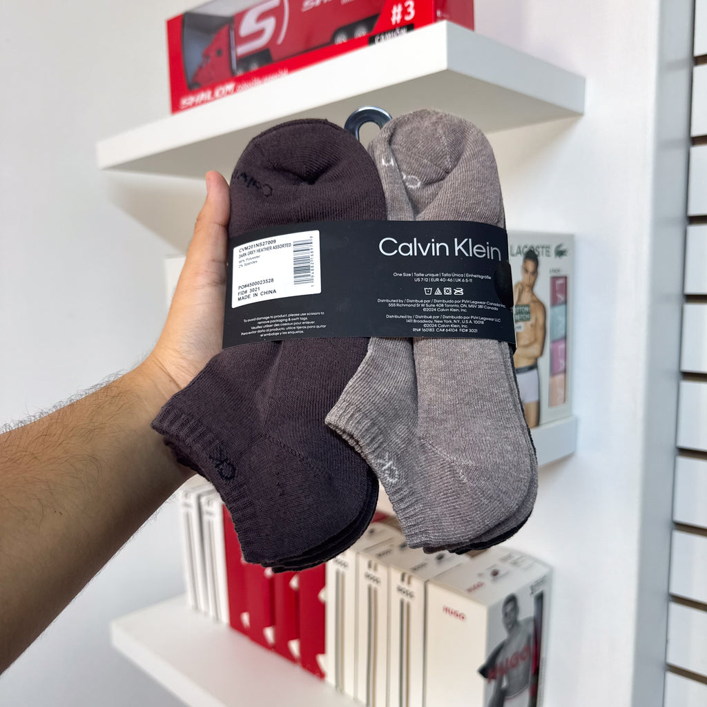 PACK DE 6 PARES DE MEDIAS CALVIN KLEIN TALONERAS