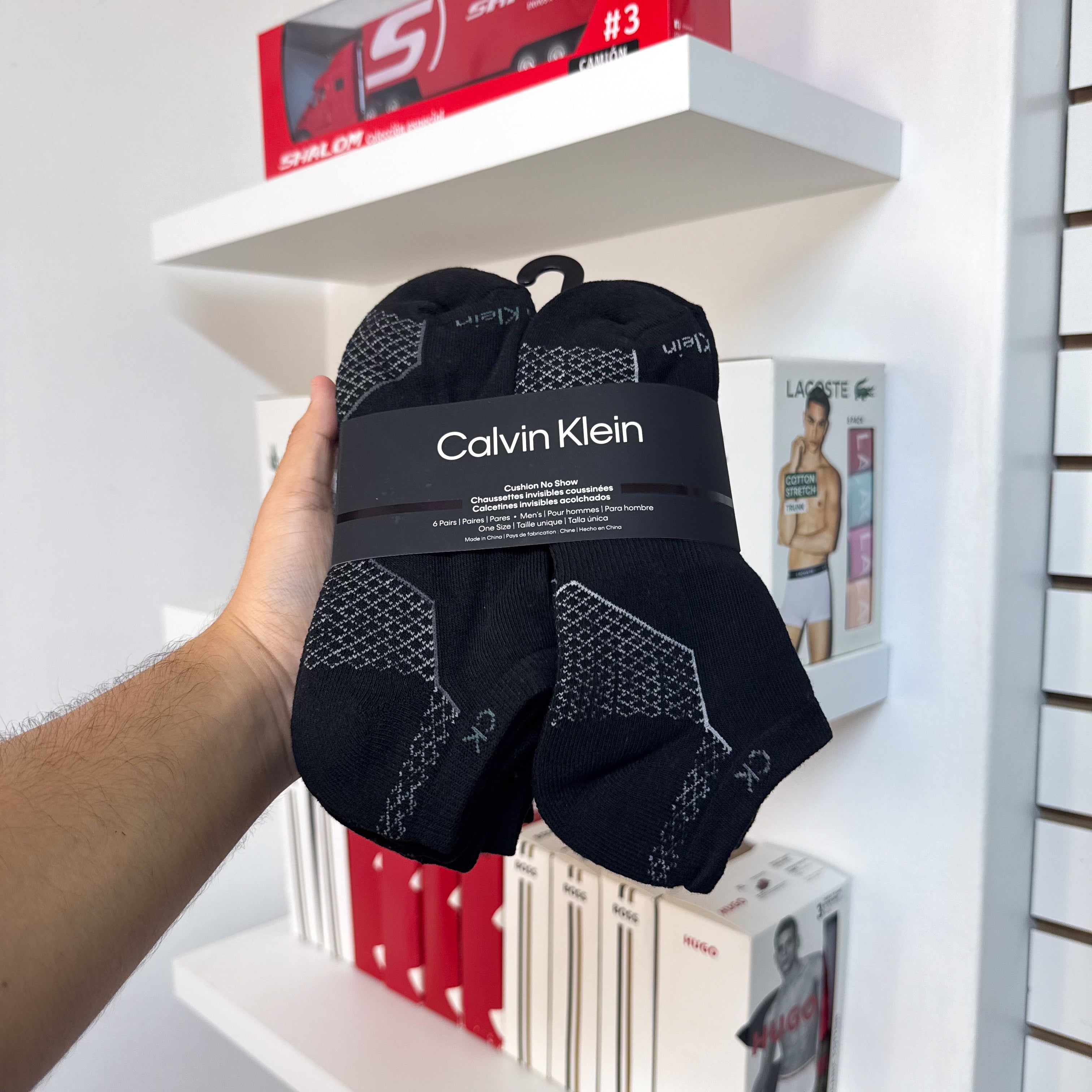 PACK DE 6 PARES DE MEDIAS CALVIN KLEIN TALONERAS