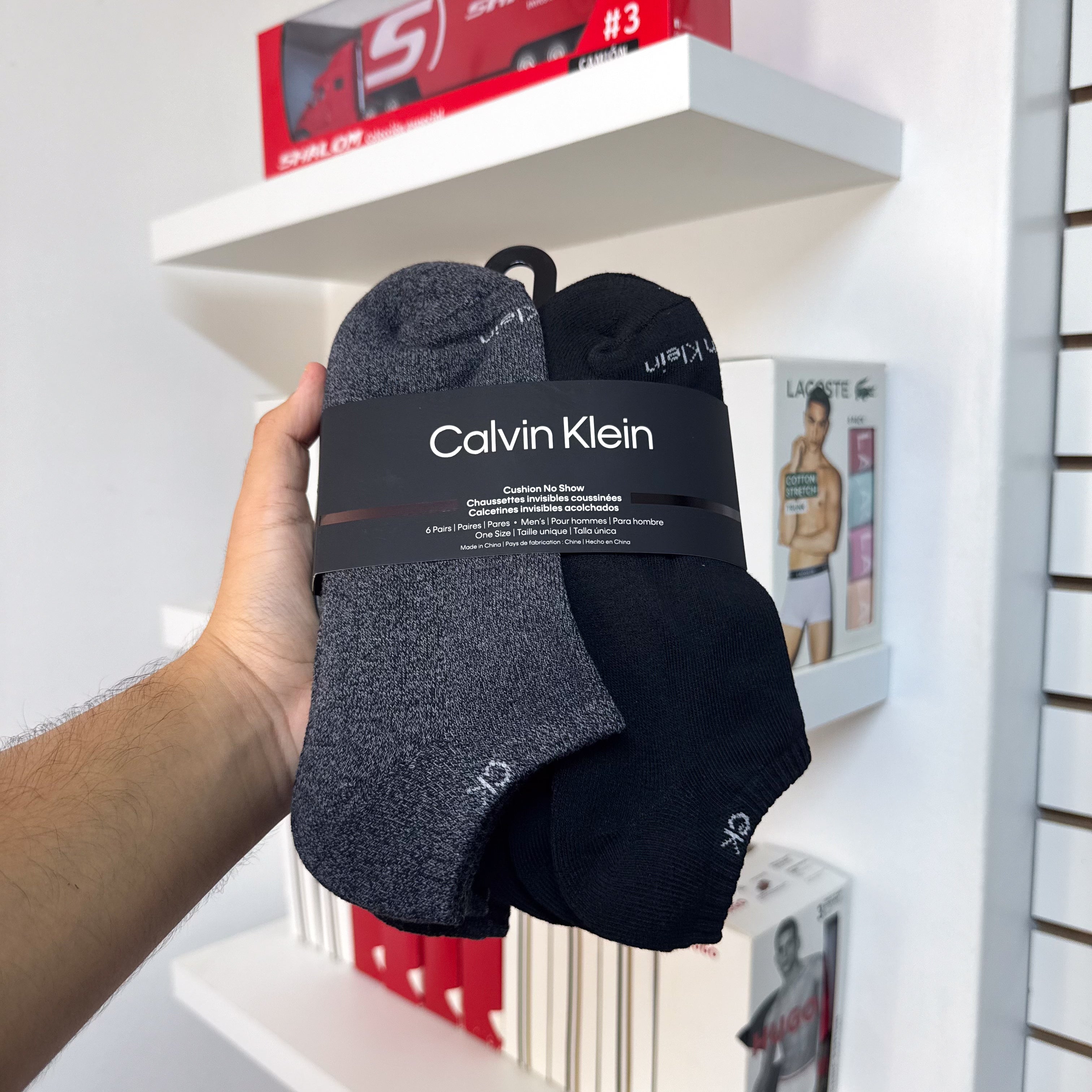 PACK DE 6 PARES DE MEDIAS CALVIN KLEIN TALONERAS