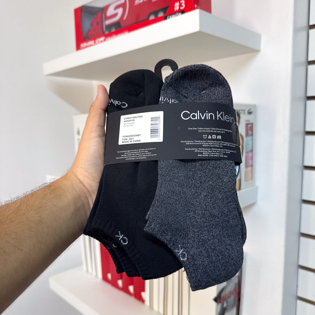 PACK DE 6 PARES DE MEDIAS CALVIN KLEIN TALONERAS