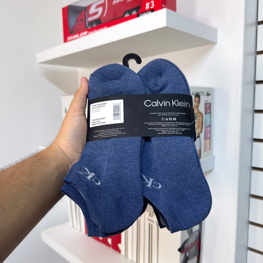 PACK DE 6 PARES DE MEDIAS CALVIN KLEIN TALONERAS