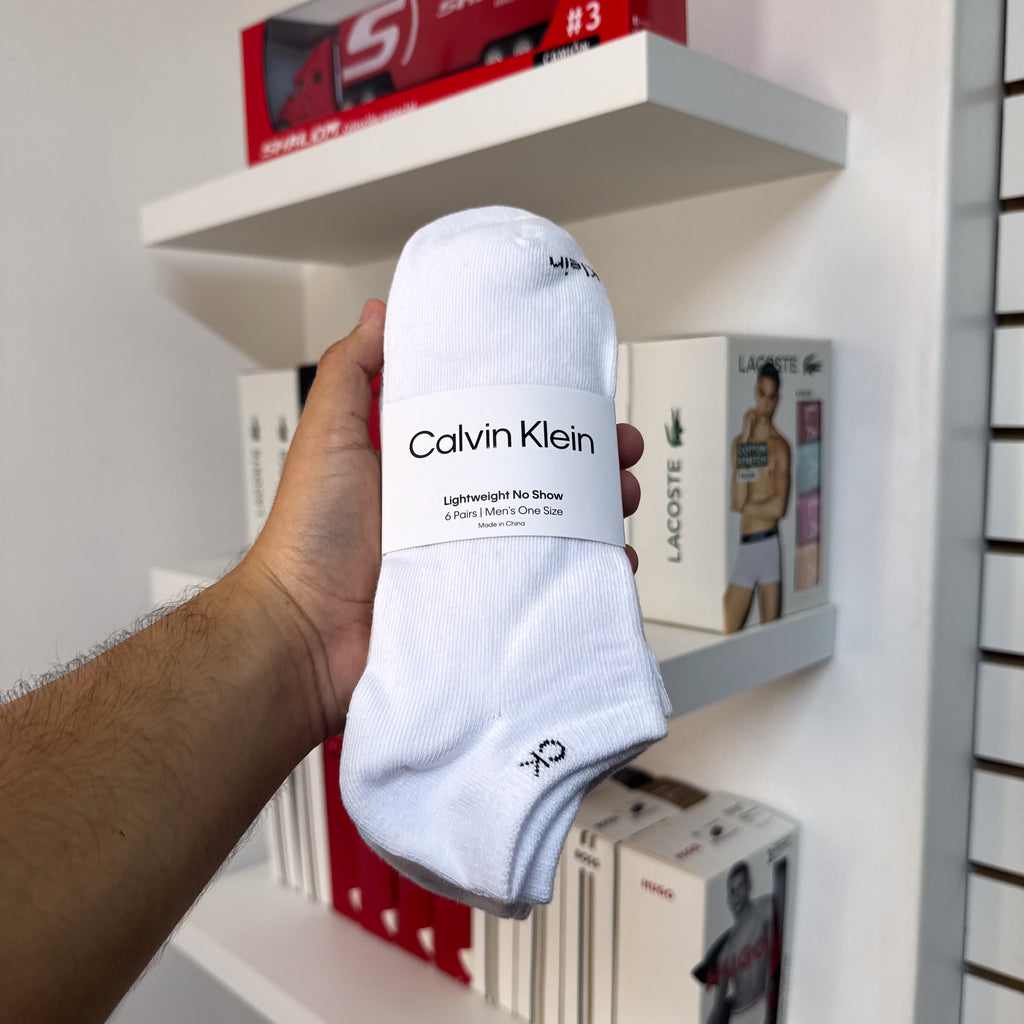 PACK DE 6 PARES DE MEDIAS CALVIN KLEIN TALONERAS
