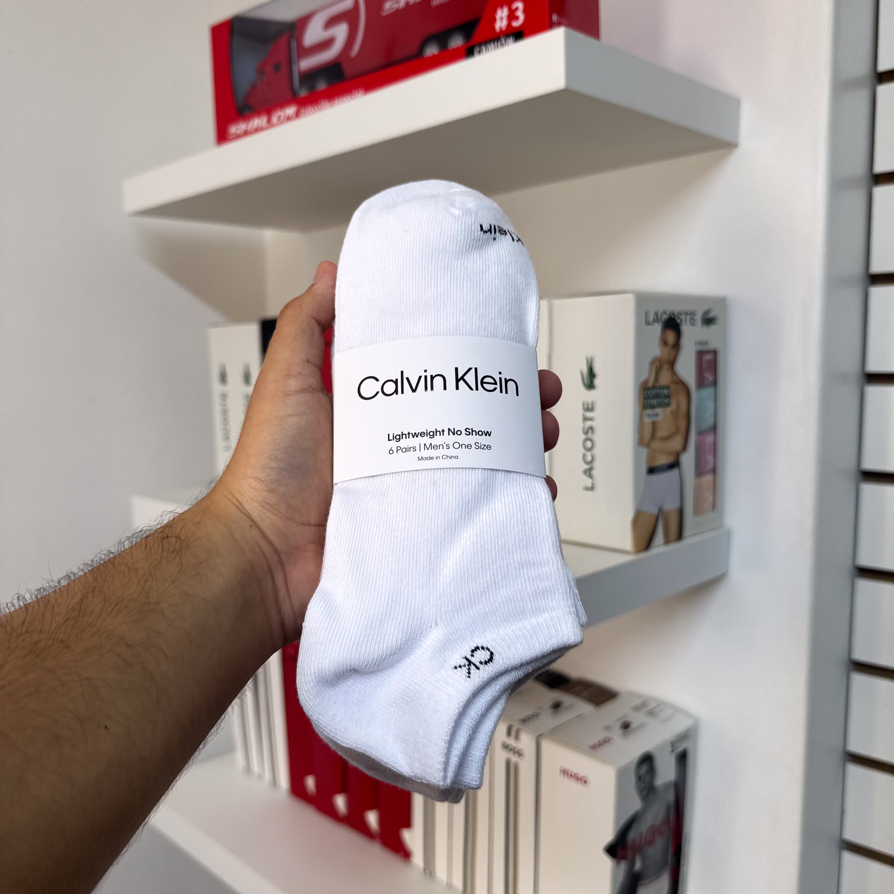 PACK DE 6 PARES DE MEDIAS CALVIN KLEIN TALONERAS