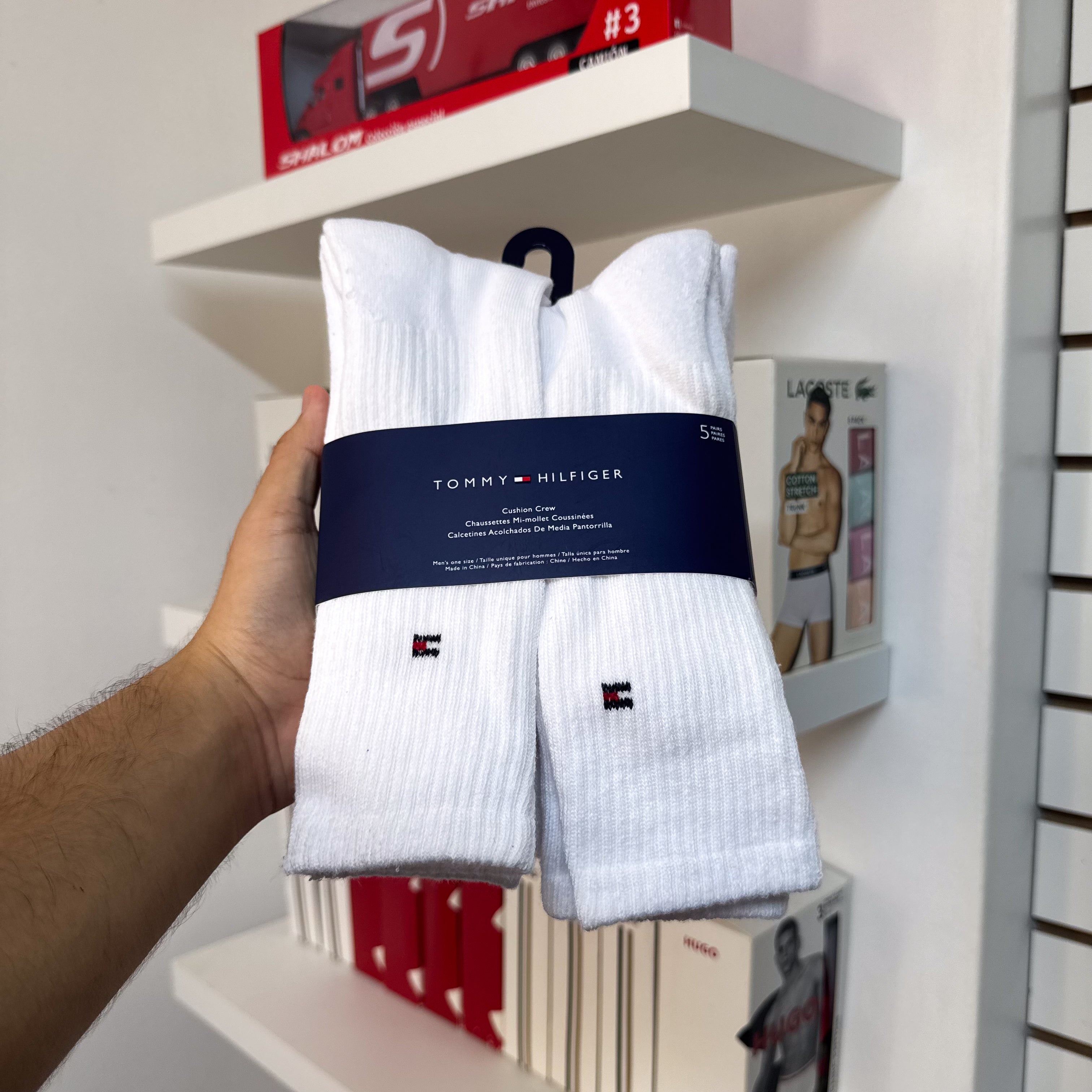 PACK DE 5 PARES DE MEDIAS TOMMY HILFIGER 3/4