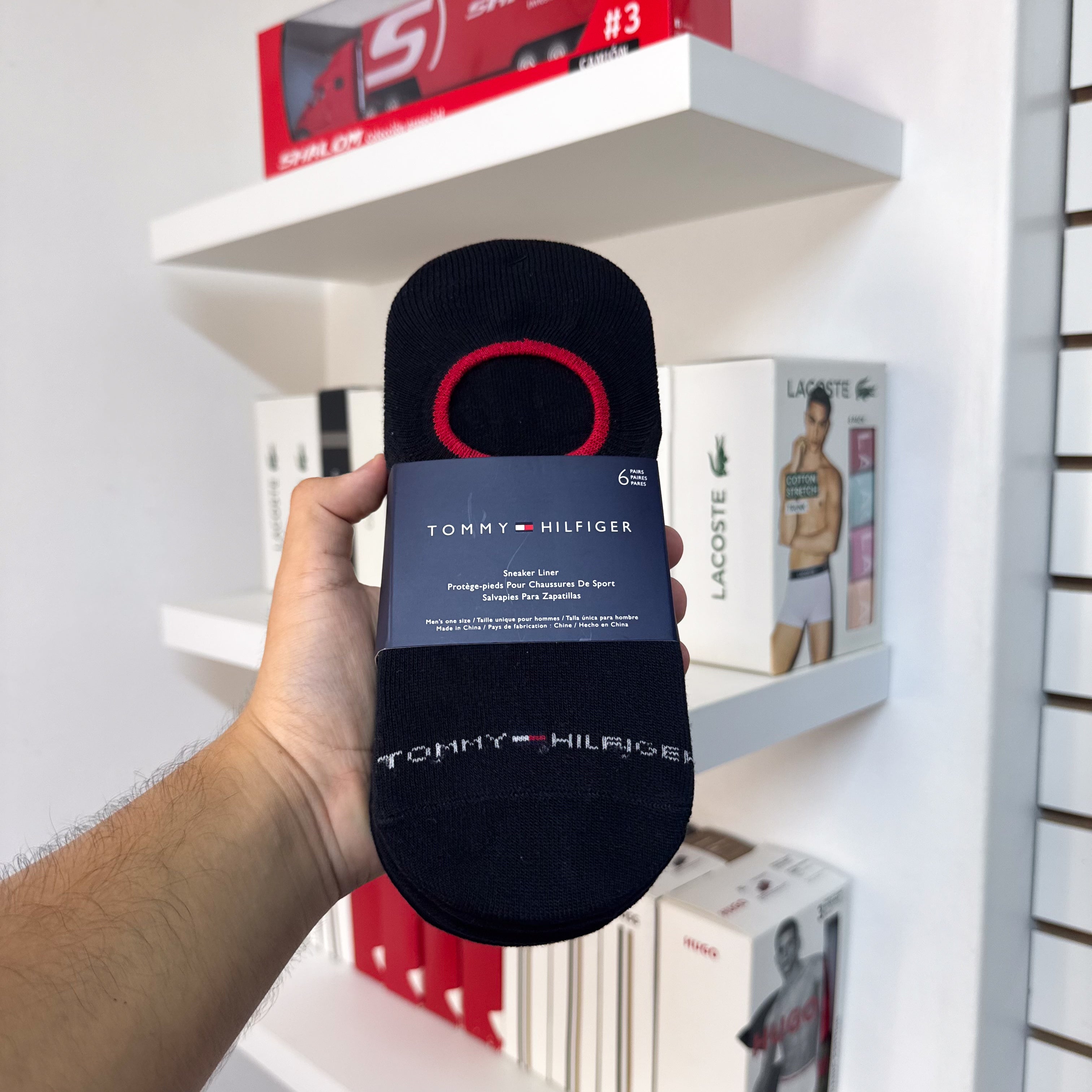 PACK DE 6 PARES DE MEDIAS TOMMY HILFIGER INVISIBLES