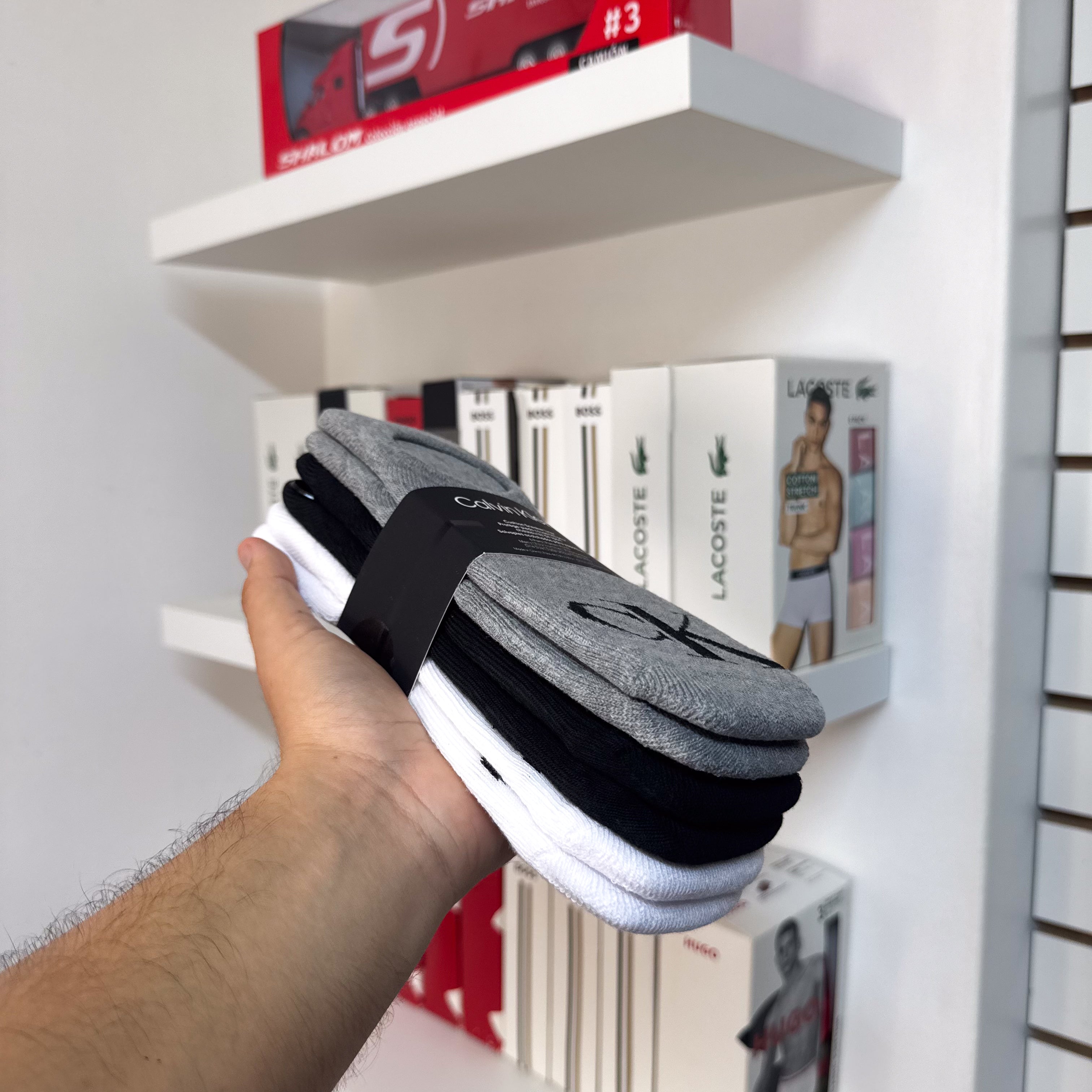 PACK DE 6 PARES DE MEDIAS CALVIN KLEIN INVISIBLES