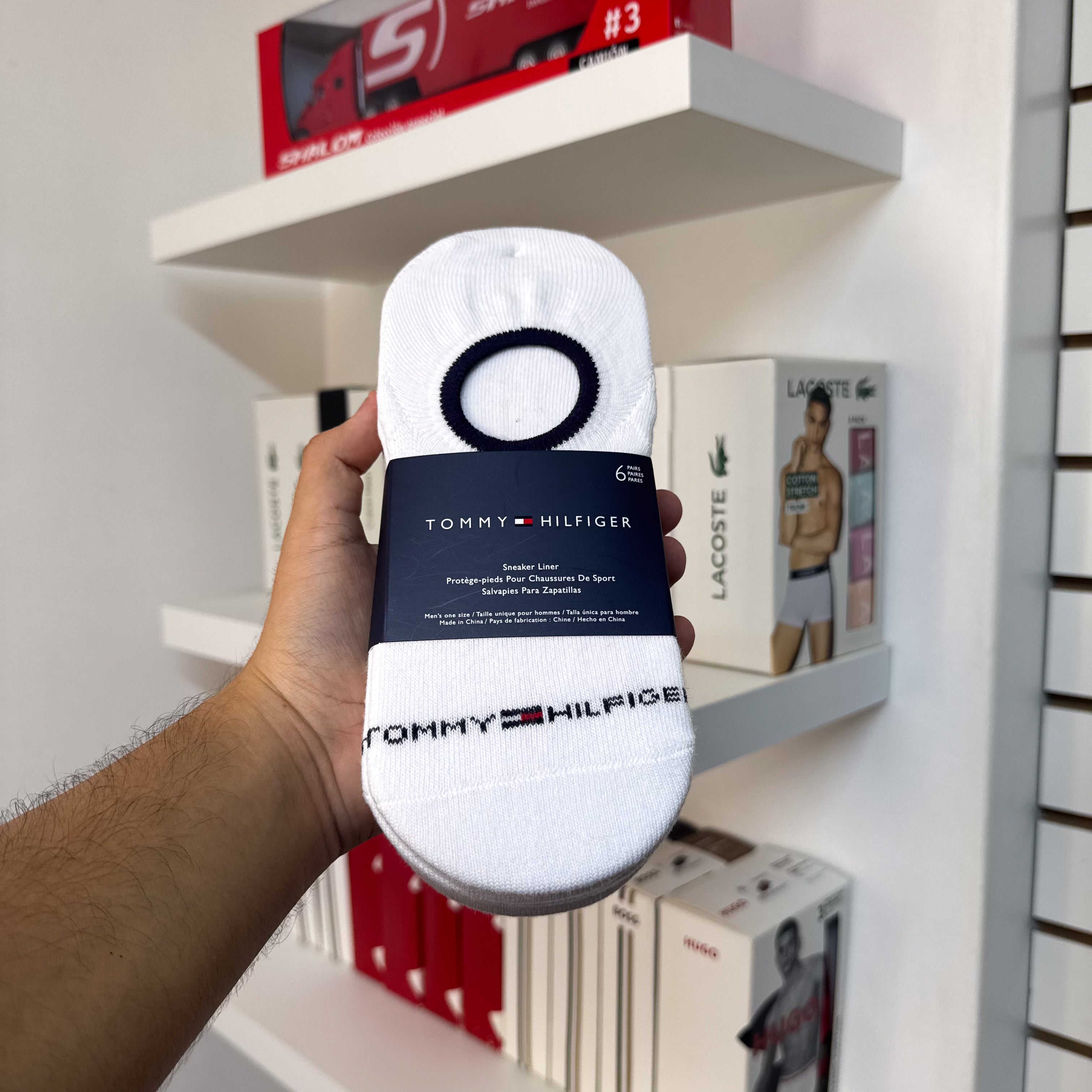 PACK DE 6 PARES DE MEDIAS TOMMY HILFIGER INVISIBLES