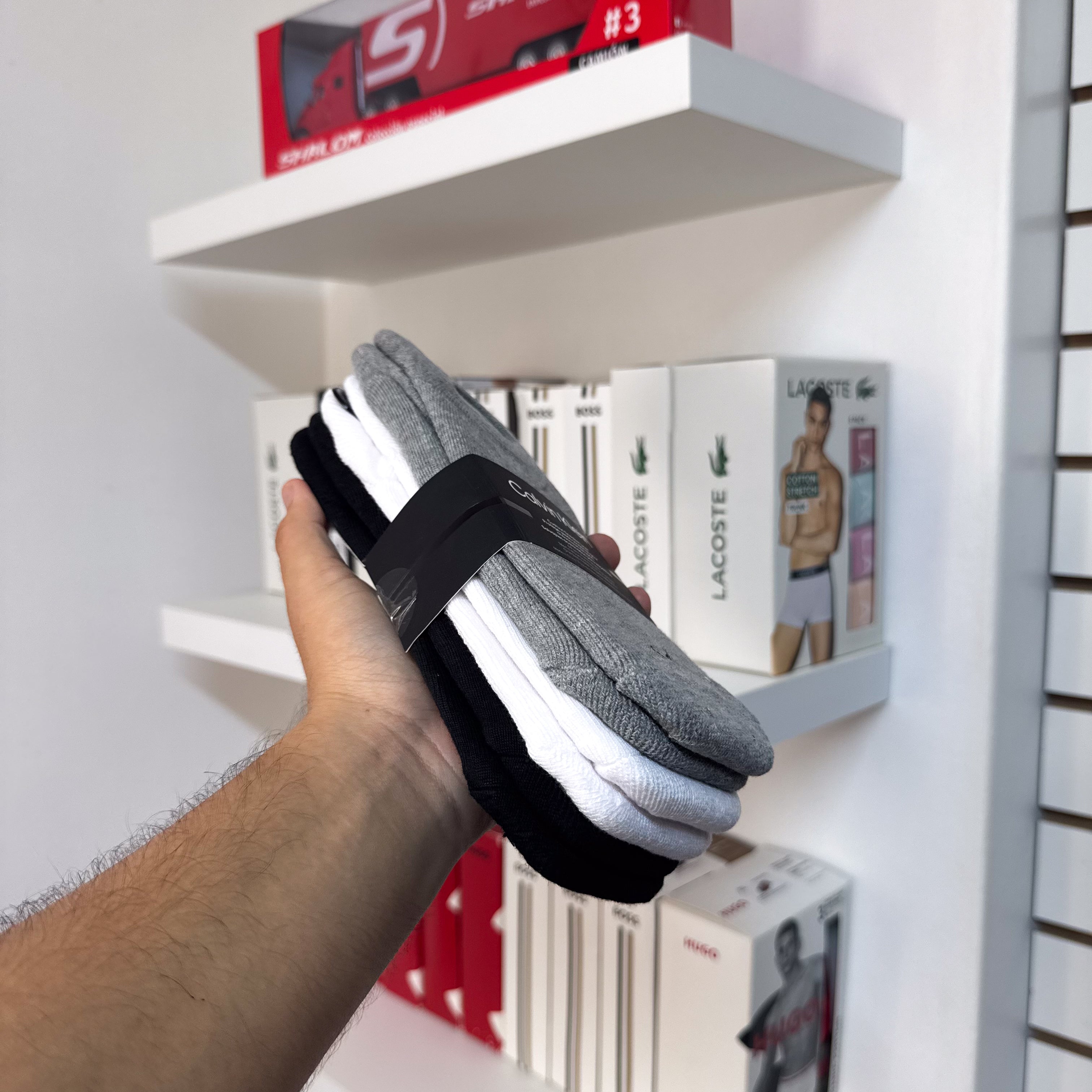 PACK DE 6 PARES DE MEDIAS CALVIN KLEIN INVISIBLES