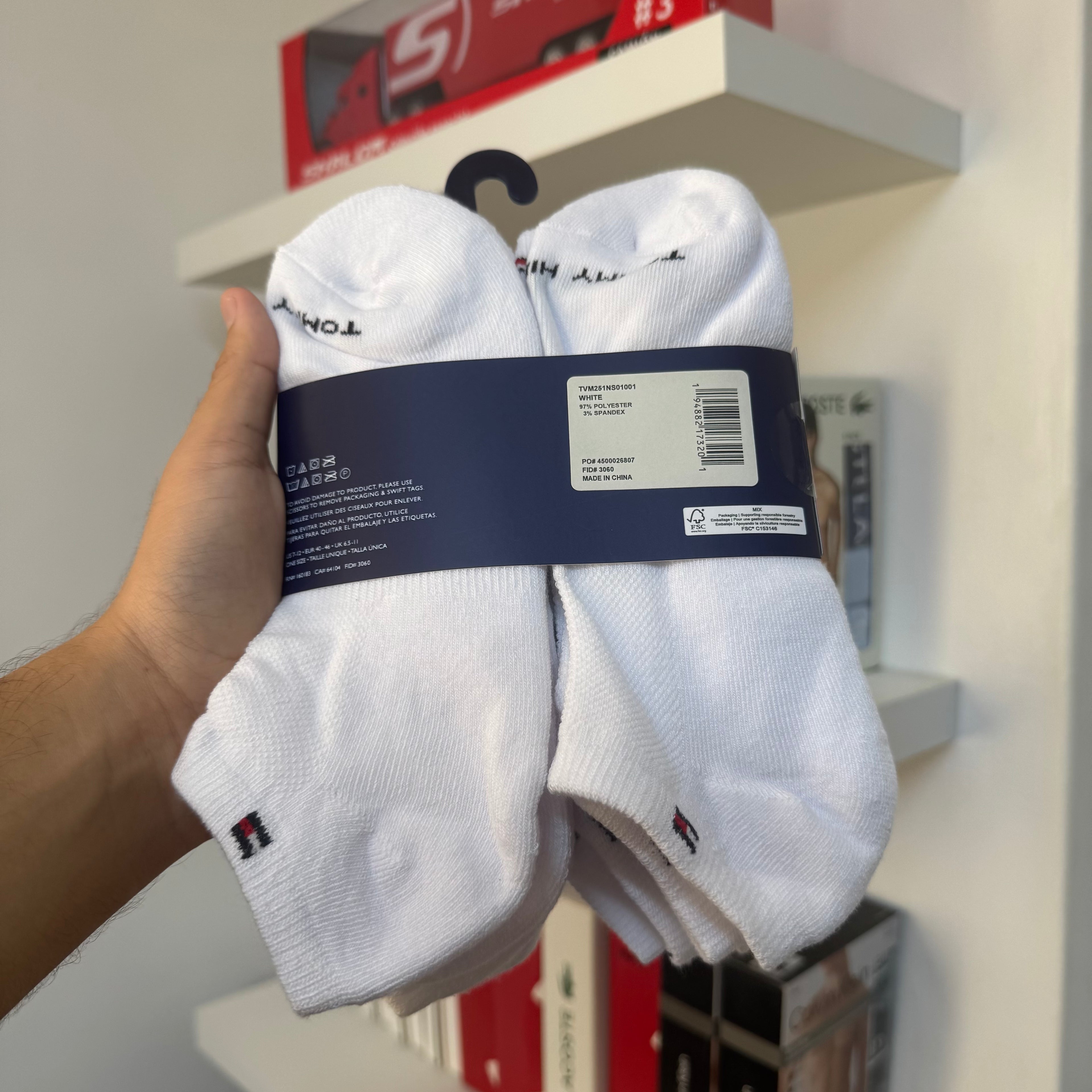 PACK DE 6 PARES DE MEDIAS TOMMY HILFIGER TALONERAS