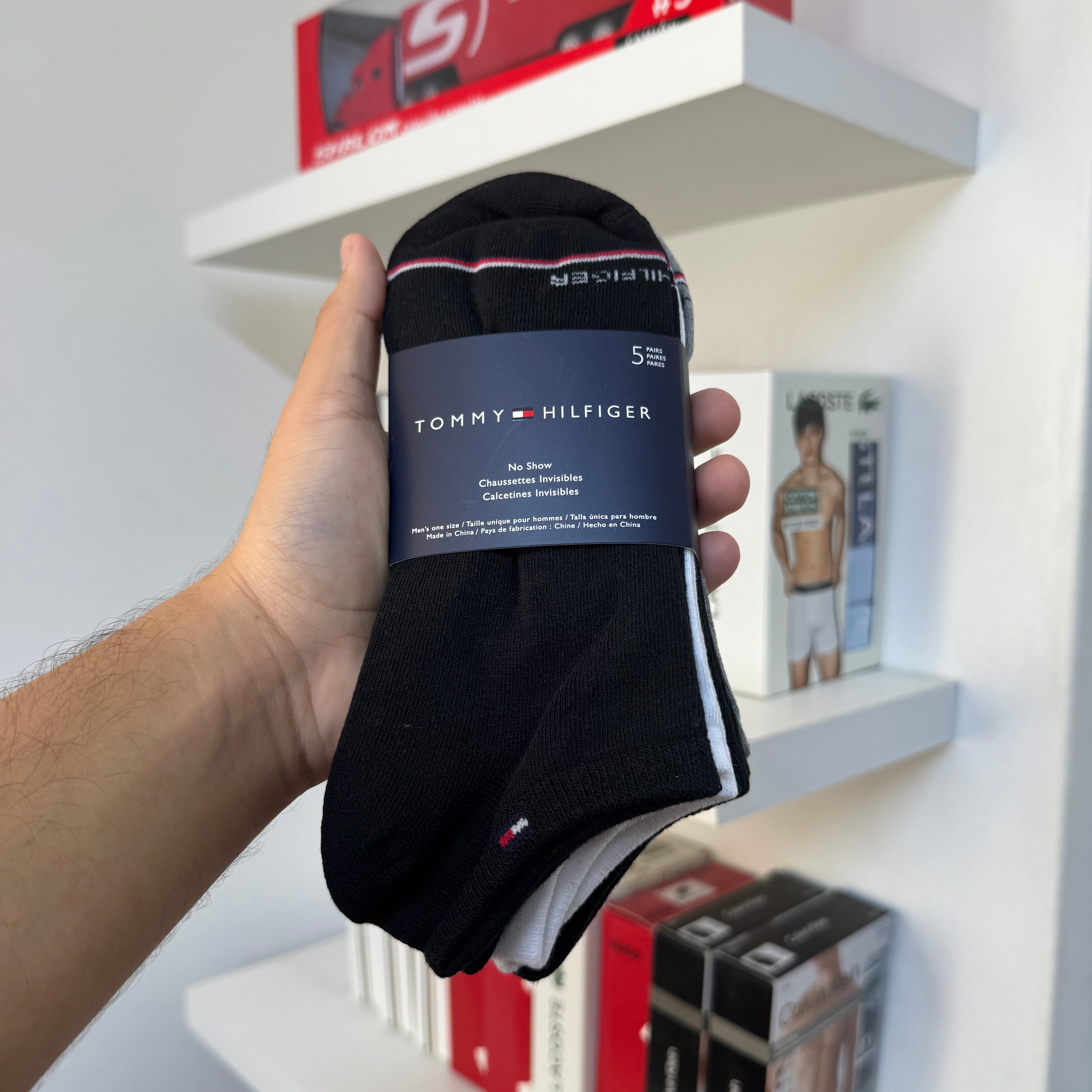 PACK DE 5 PARES DE MEDIAS TOMMY HILFIGER INVISIBLES