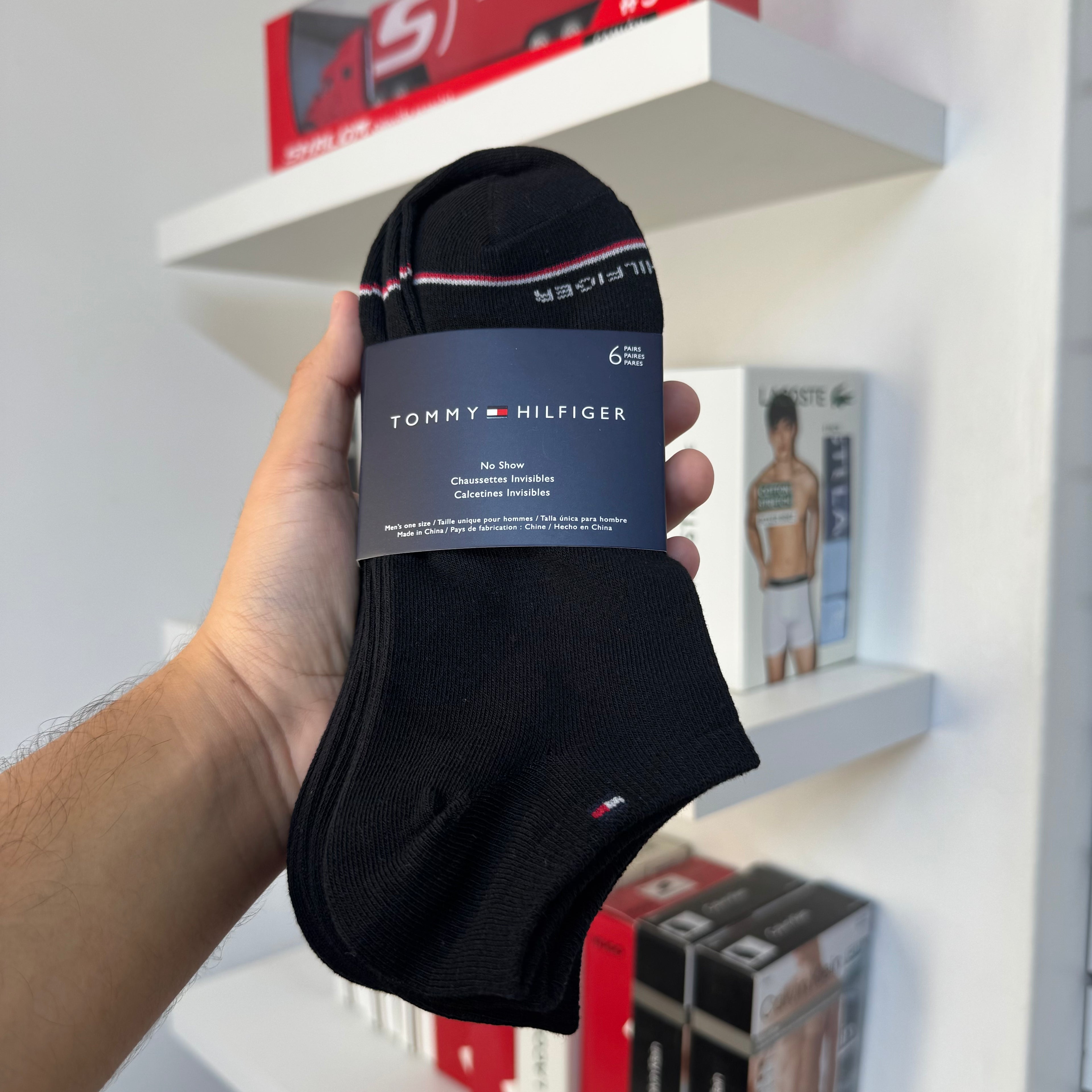 PACK DE 6 PARES DE MEDIAS TOMMY HILFIGER INVISIBLES
