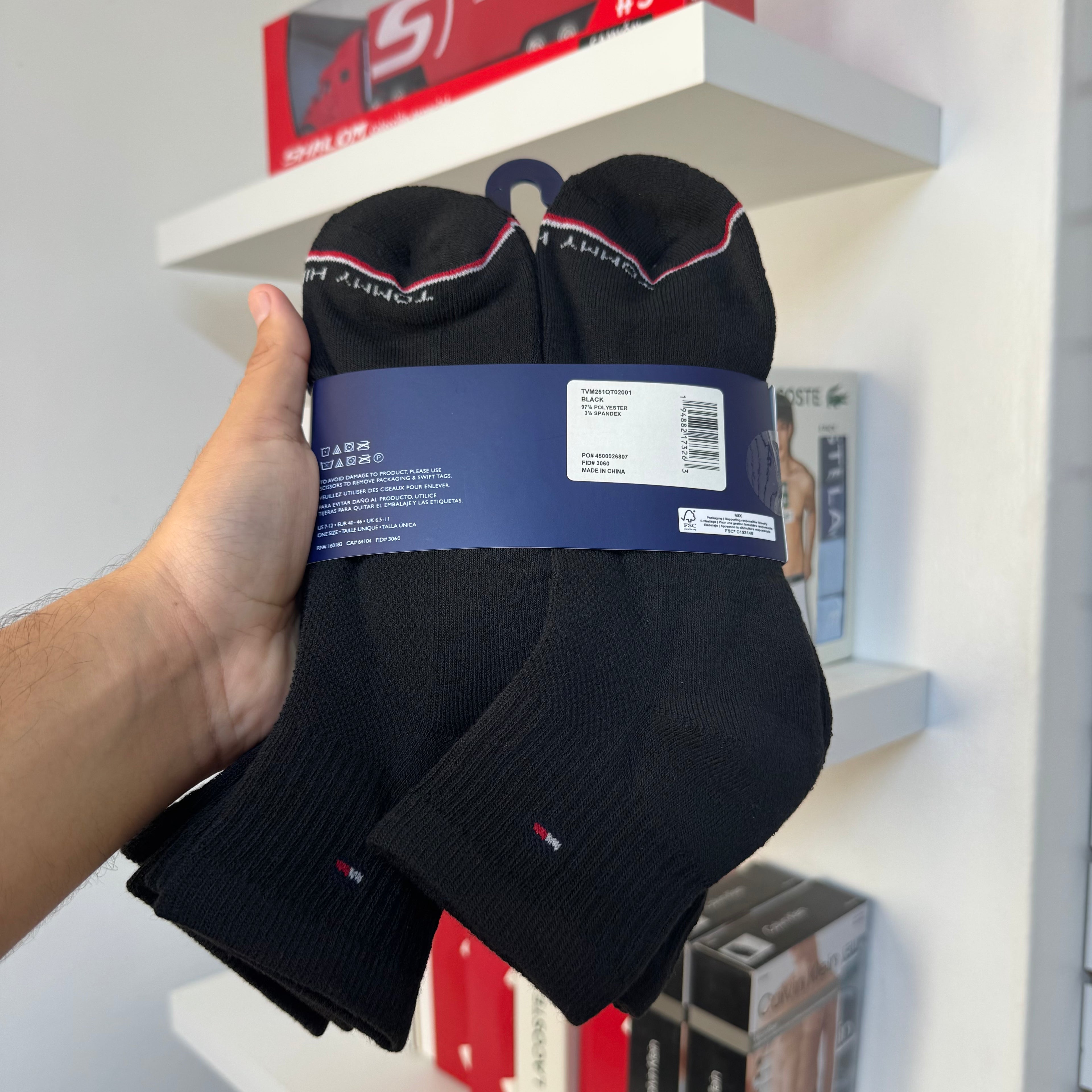 PACK DE 6 PARES DE MEDIAS TOMMY HILFIGER TOBILLERAS