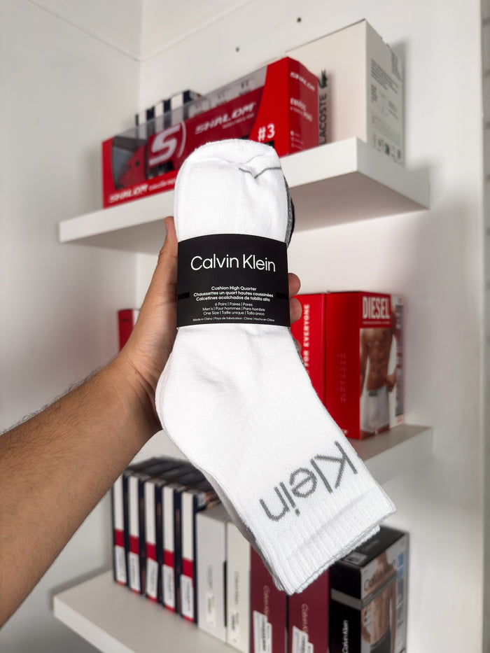 Calvin Klein - Paquete de 6 pares de medias tobilleras