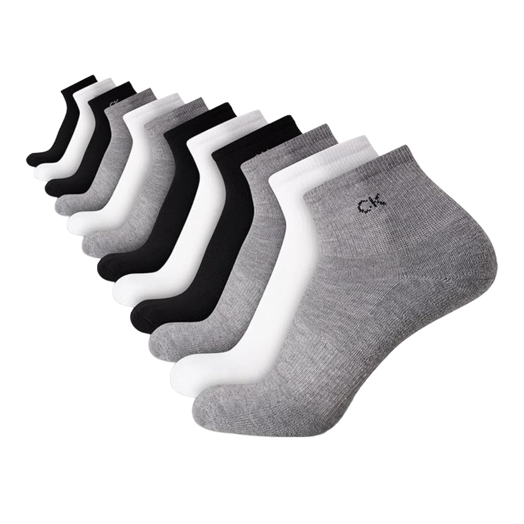 PACK DE 6 PARES DE MEDIAS CALVIN KLEIN TOBILLERAS