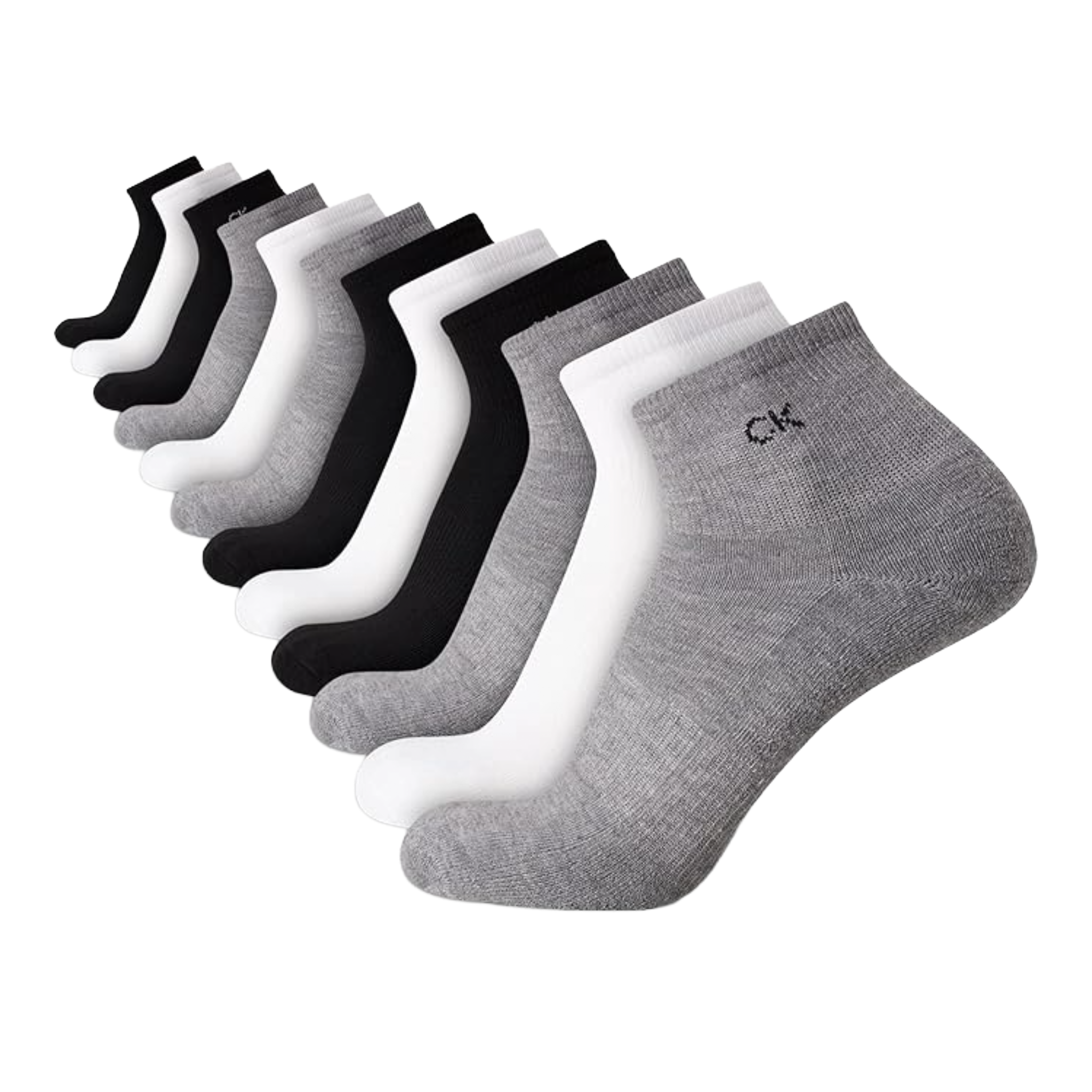 PACK DE 6 PARES DE MEDIAS CALVIN KLEIN TOBILLERAS