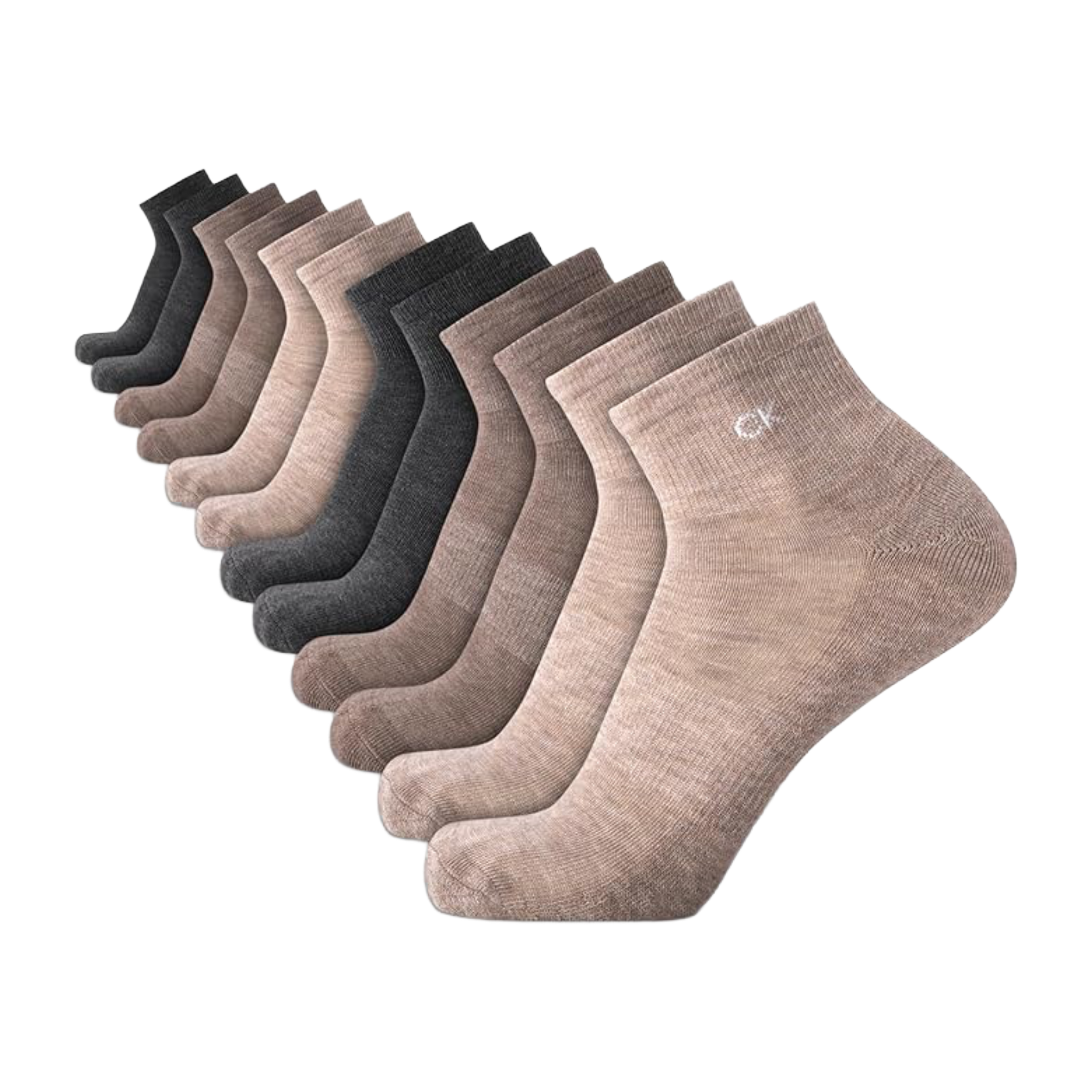 PACK DE 6 PARES DE MEDIAS CALVIN KLEIN TOBILLERAS