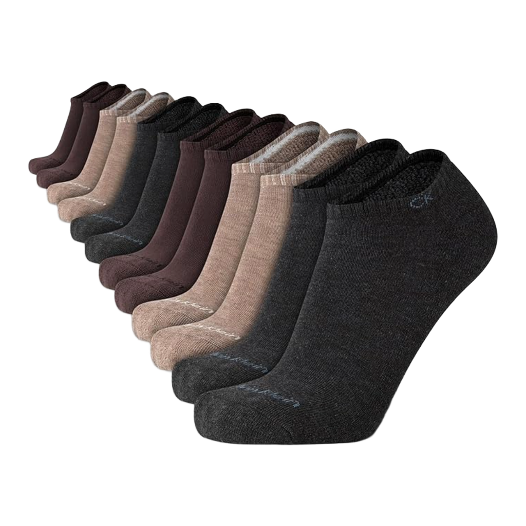 PACK DE 6 PARES DE MEDIAS CALVIN KLEIN TALONERAS