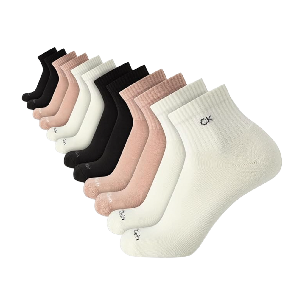 PACK DE 6 PARES DE MEDIAS CALVIN KLEIN TOBILLERAS