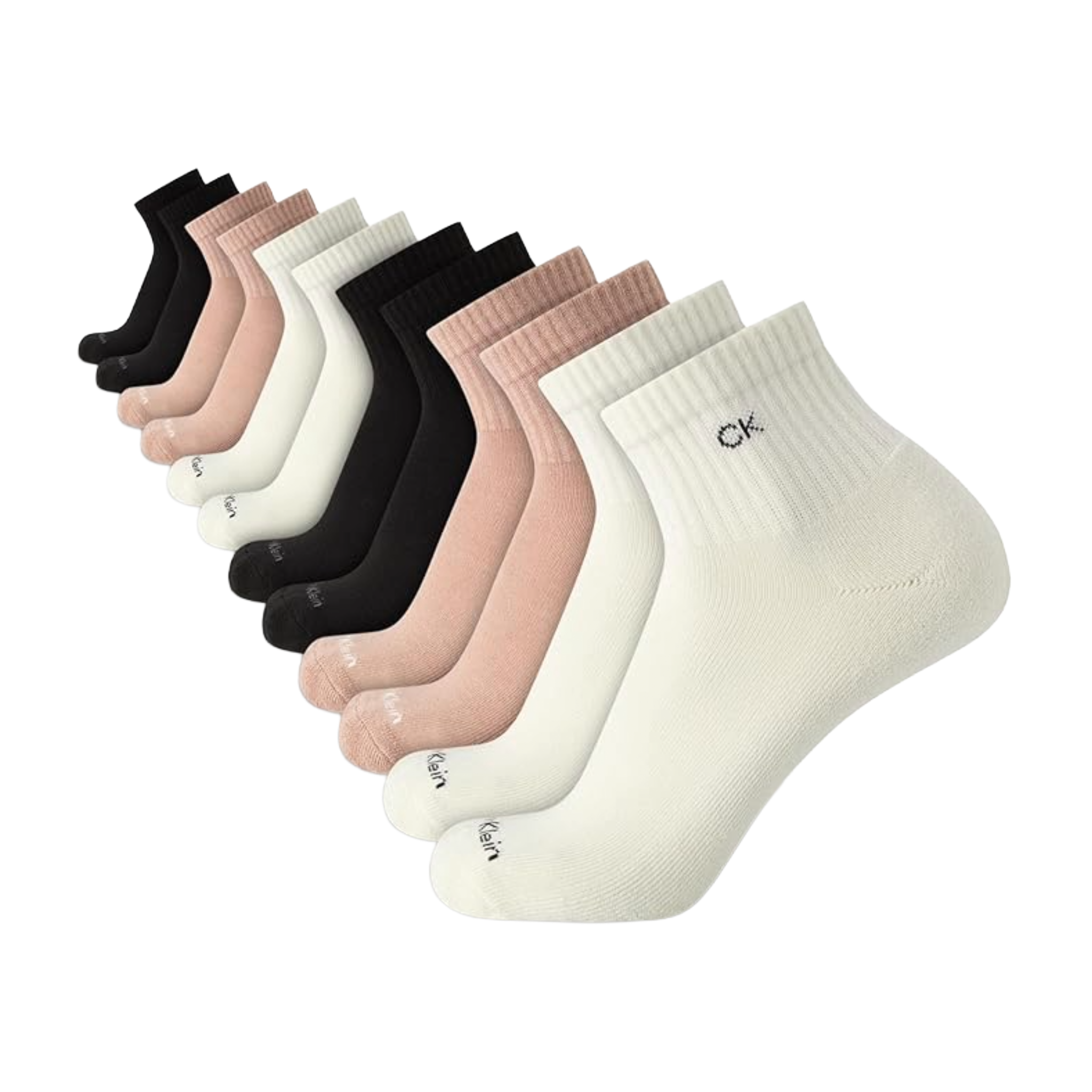 PACK DE 6 PARES DE MEDIAS CALVIN KLEIN TOBILLERAS