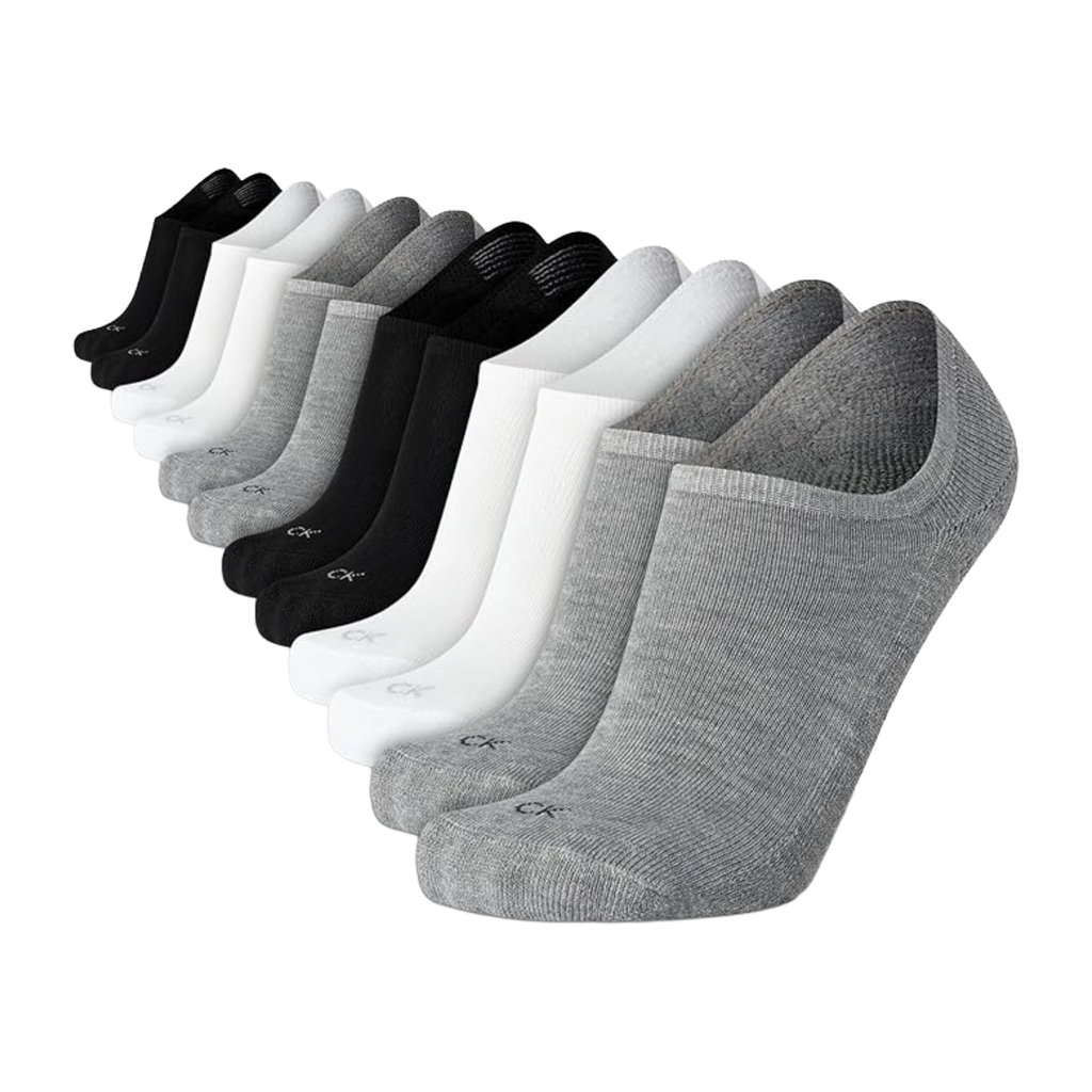 PACK DE 6 PARES DE MEDIAS CALVIN KLEIN INVISIBLES