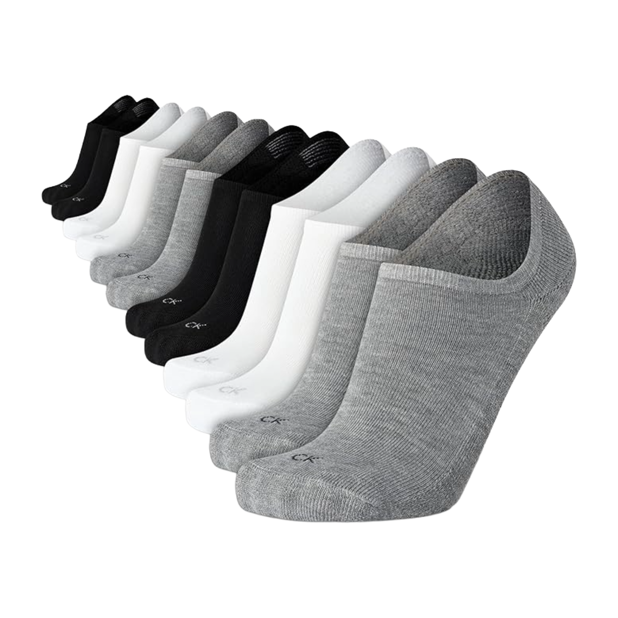 PACK DE 6 PARES DE MEDIAS CALVIN KLEIN INVISIBLES