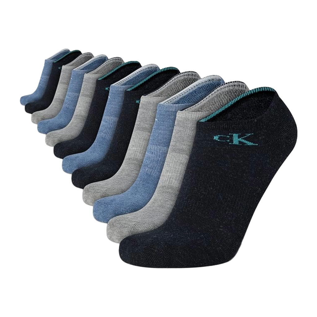 PACK DE 6 PARES DE MEDIAS CALVIN KLEIN TALONERAS