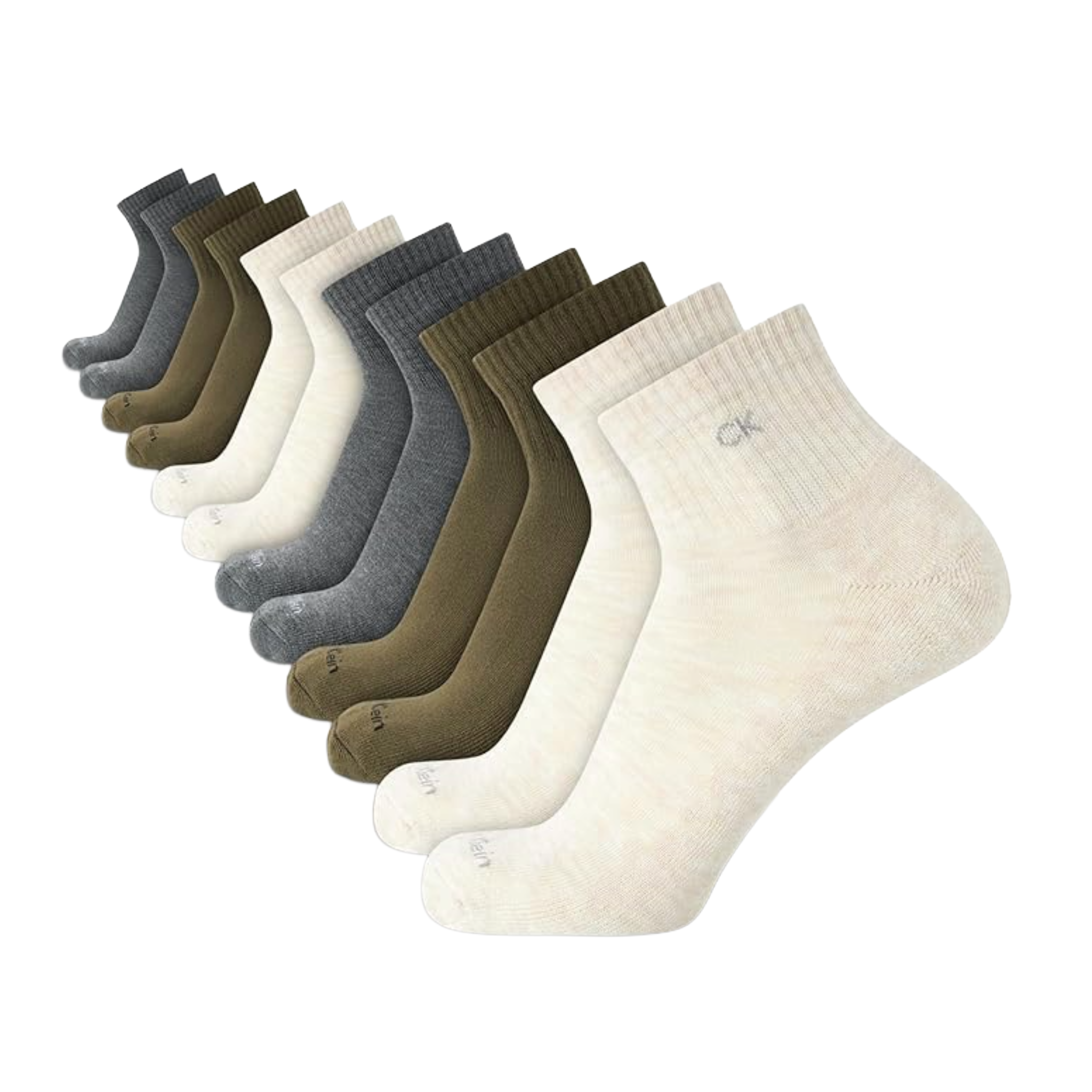 PACK DE 6 PARES DE MEDIAS CALVIN KLEIN TOBILLERAS