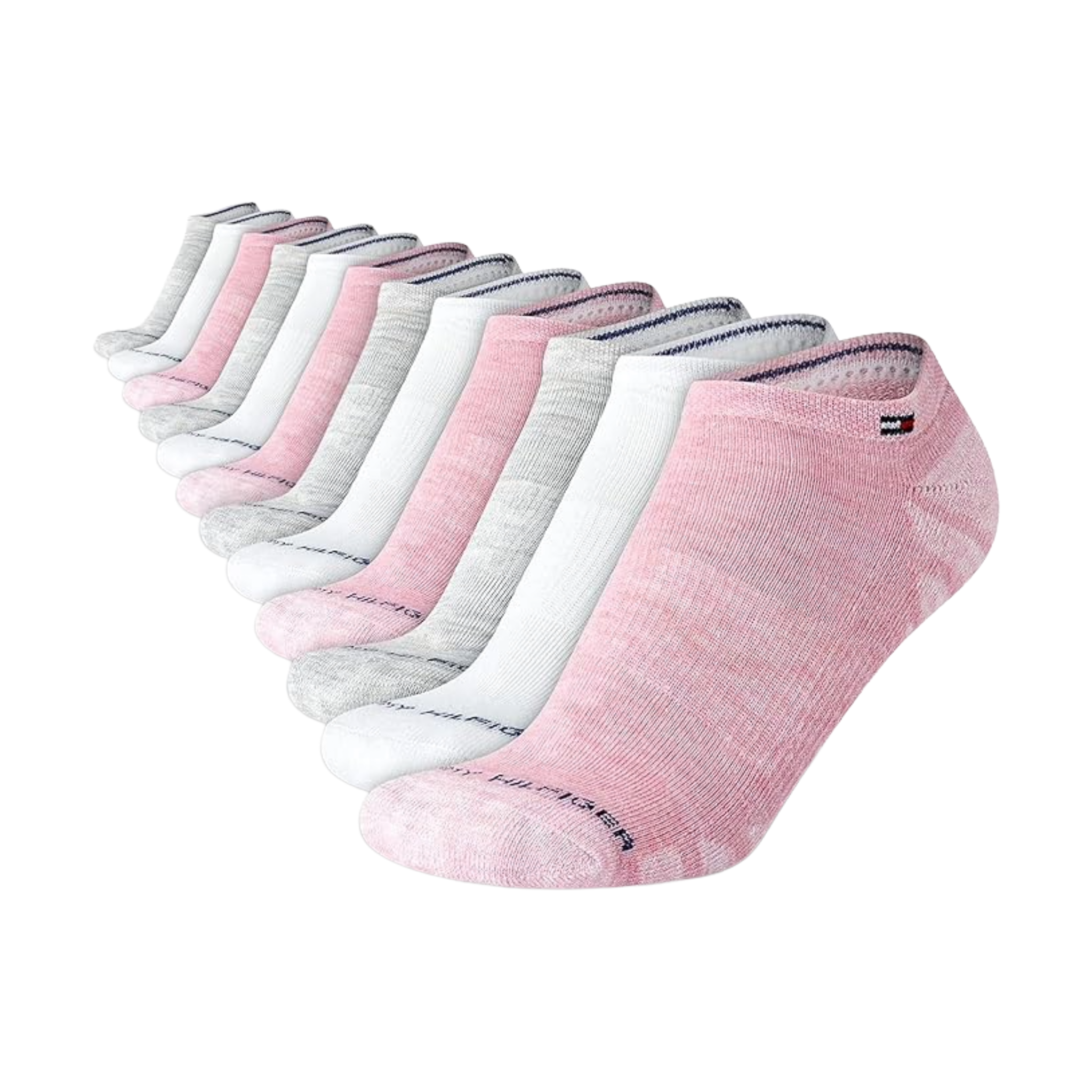 PAQUETE DE 6 PARES DE MEDIAS TOMMY HILFIGER TALONERAS